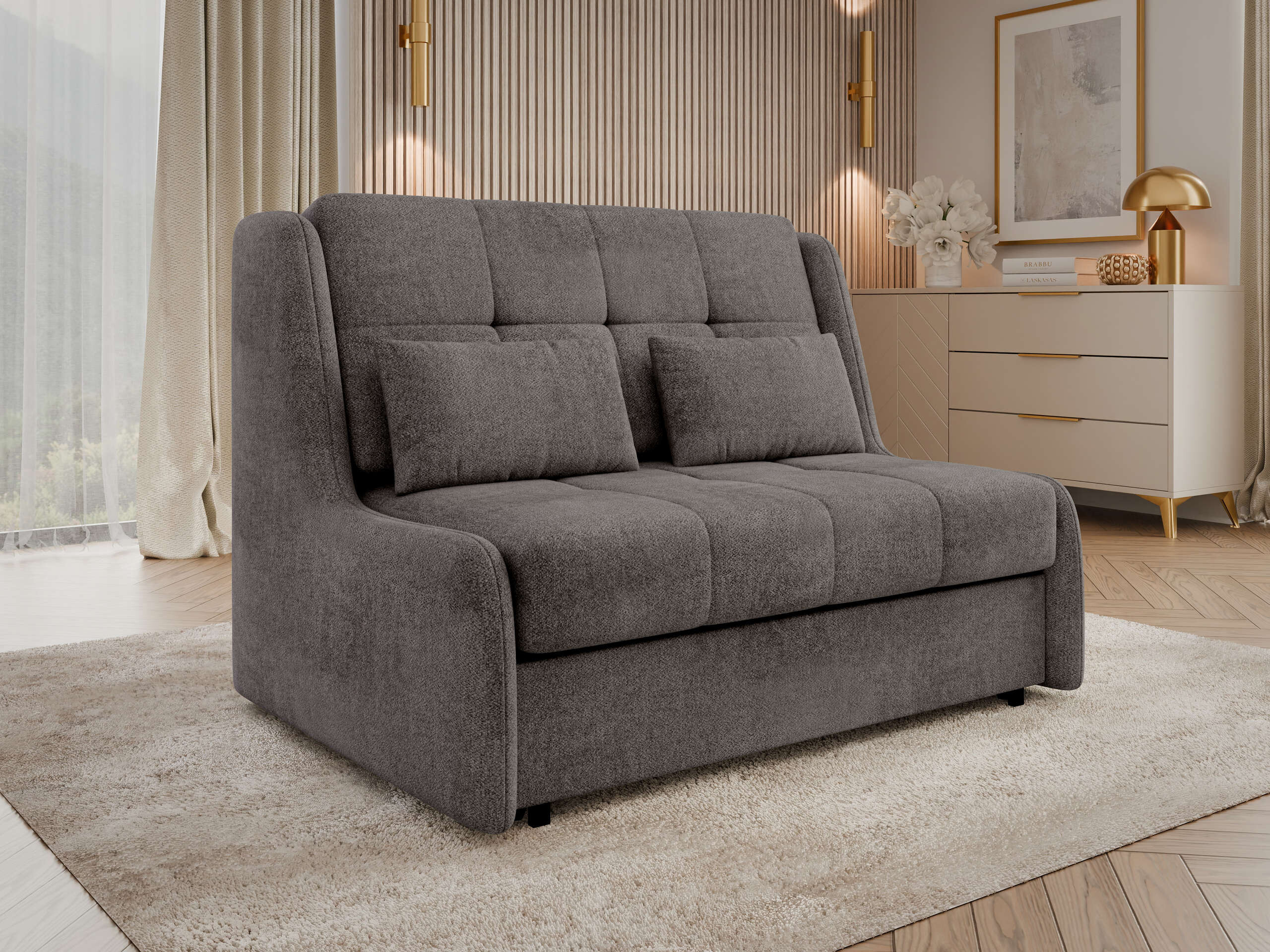 Sofa na razvlačenje Columbus 255 (Sereno 686)