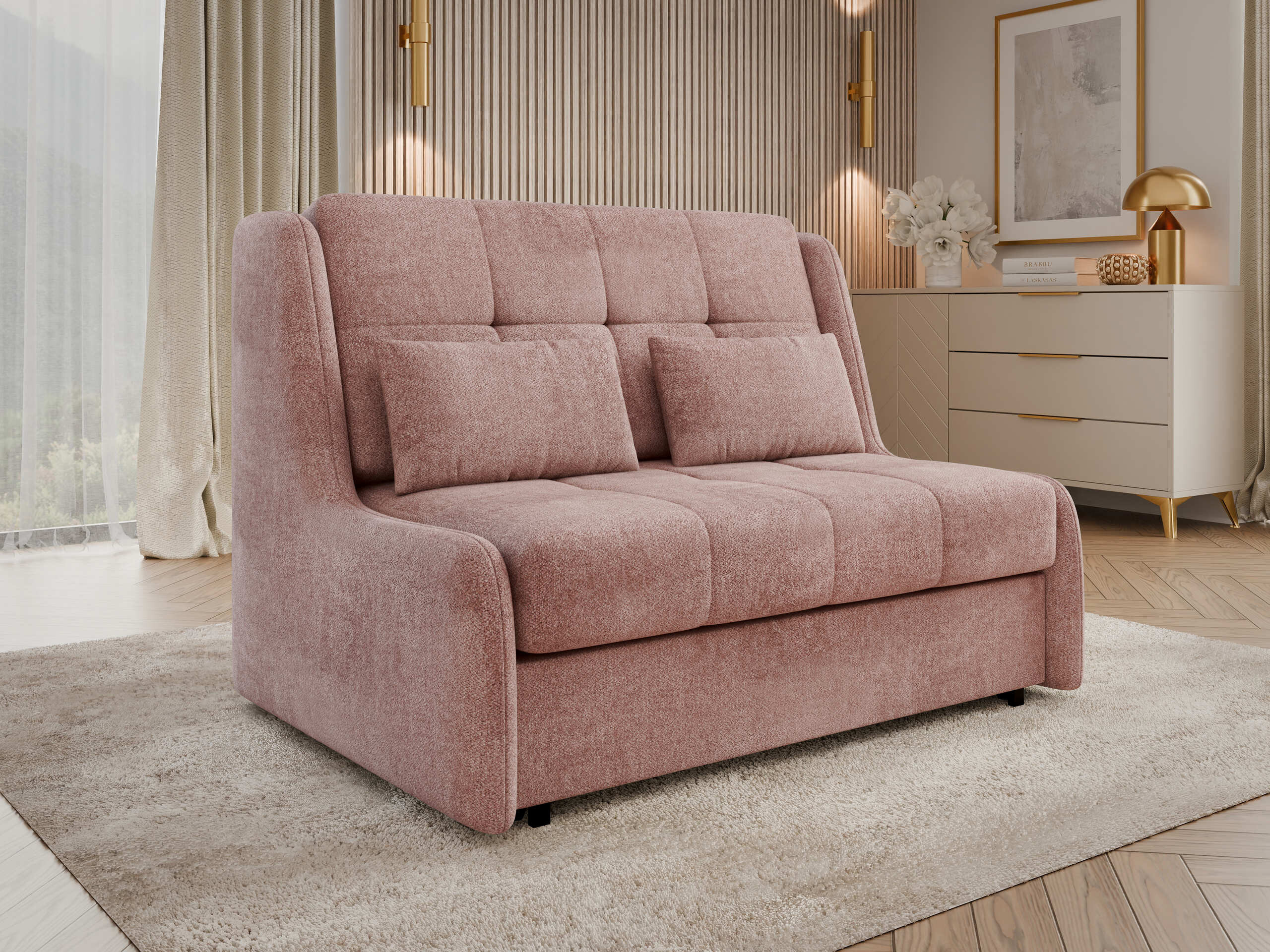 Sofa na razvlačenje Columbus 255 (Sereno 687)
