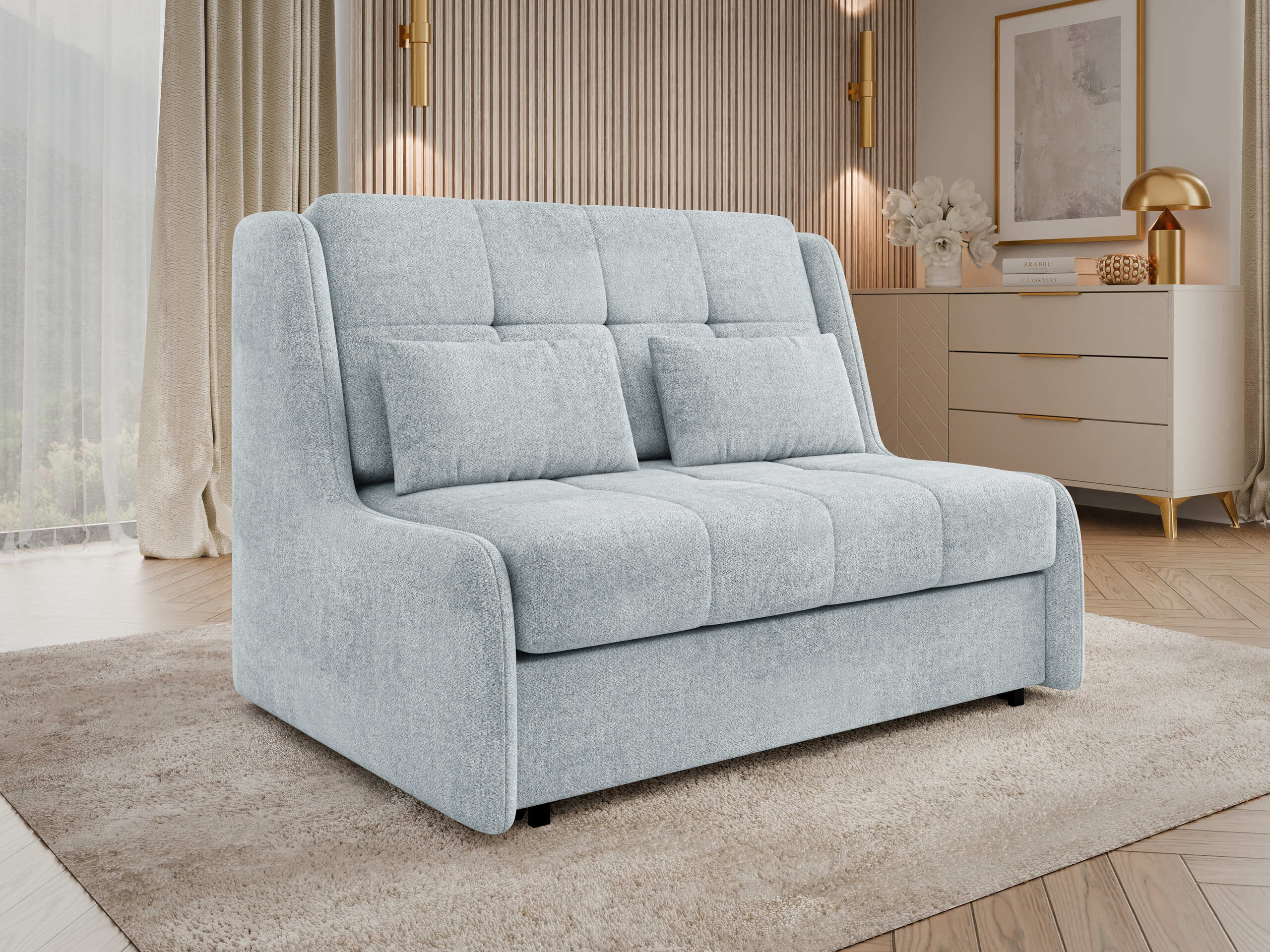 Sofa na razvlačenje Columbus 255 (Sereno 692)
