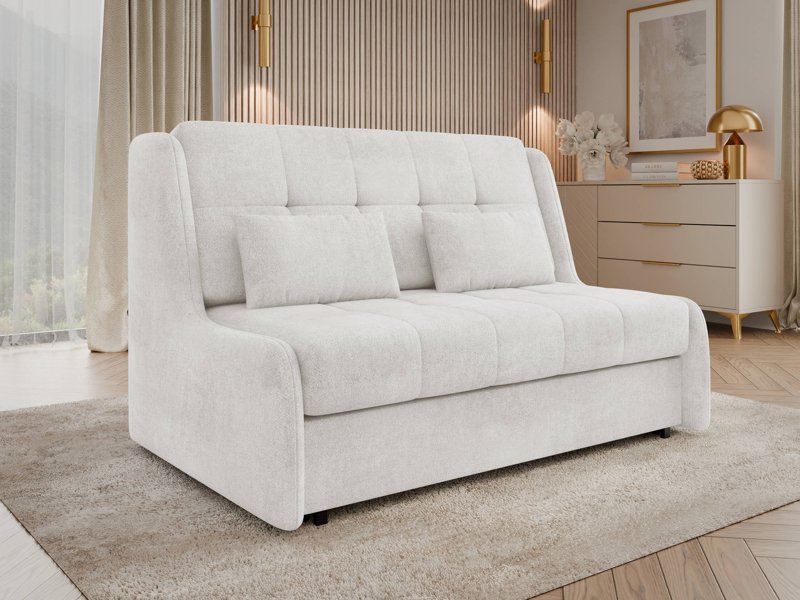 Sofa na razvlačenje Columbus 256 (Sereno 682)
