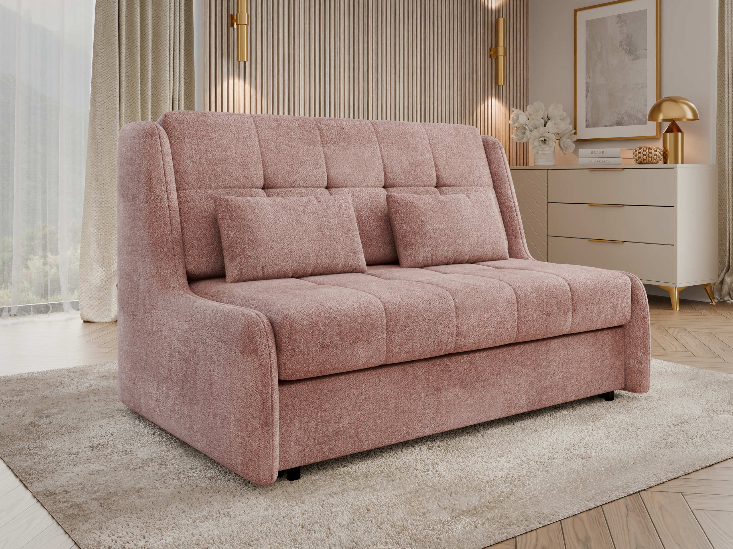Sofa na razvlačenje Columbus 256 (Sereno 687)