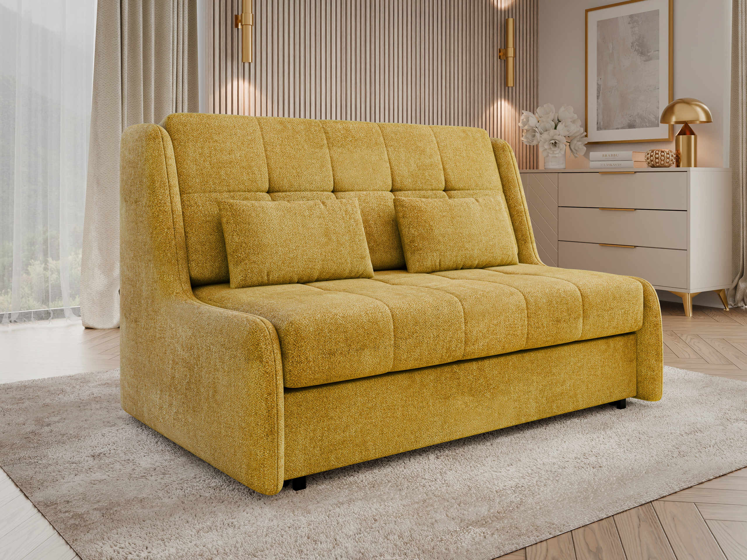 Sofa na razvlačenje Columbus 256 (Sereno 689)