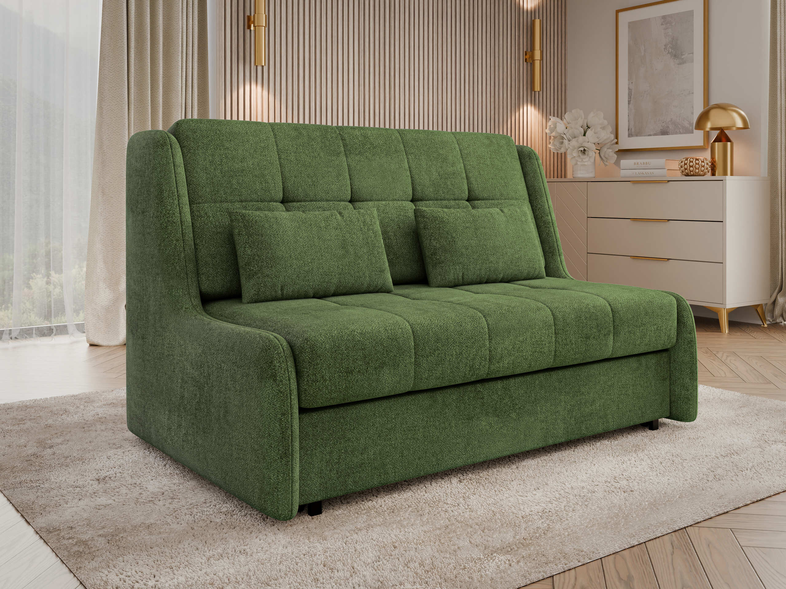 Sofa na razvlačenje Columbus 256 (Sereno 690)
