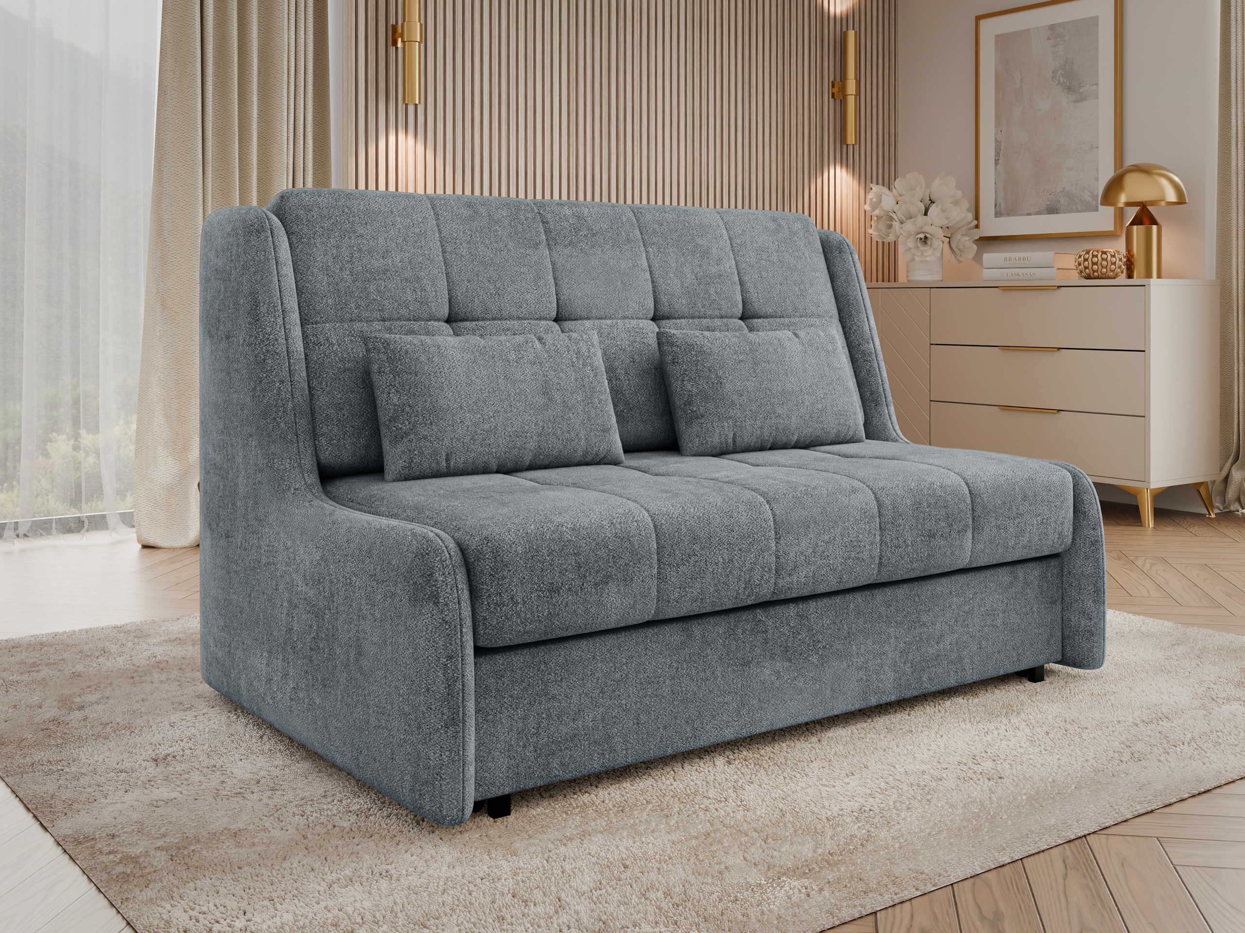 Sofa na razvlačenje Columbus 256 (Sereno 695)