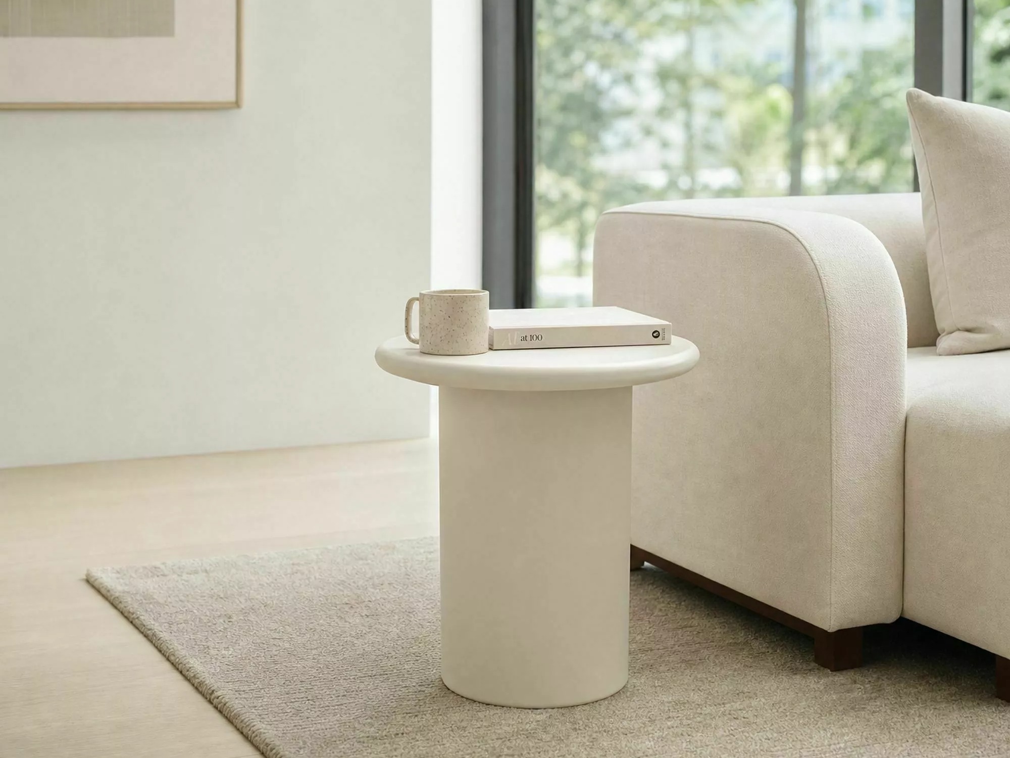 Pomoćni stočići Detroit 1002 (Svetlo bež)