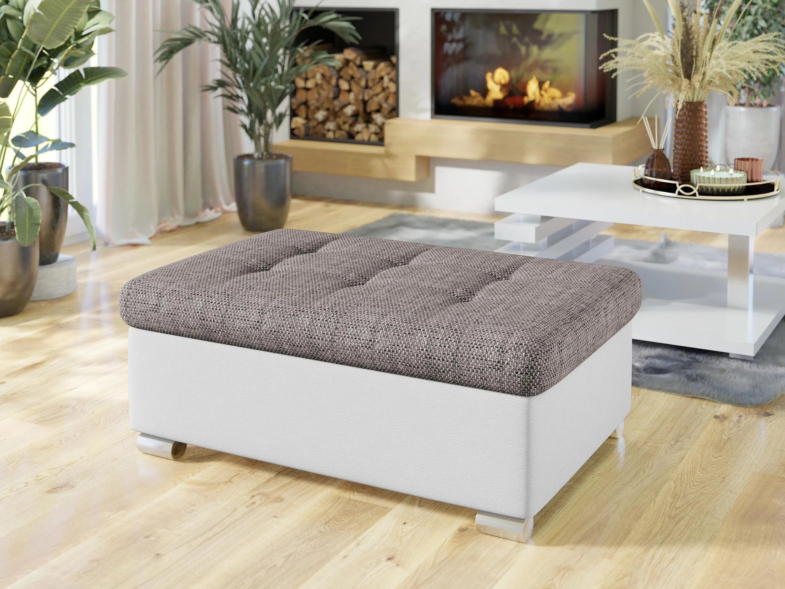 Tapacirana klupa Comfivo Gemma I (Soft 017 + Lawa 05)