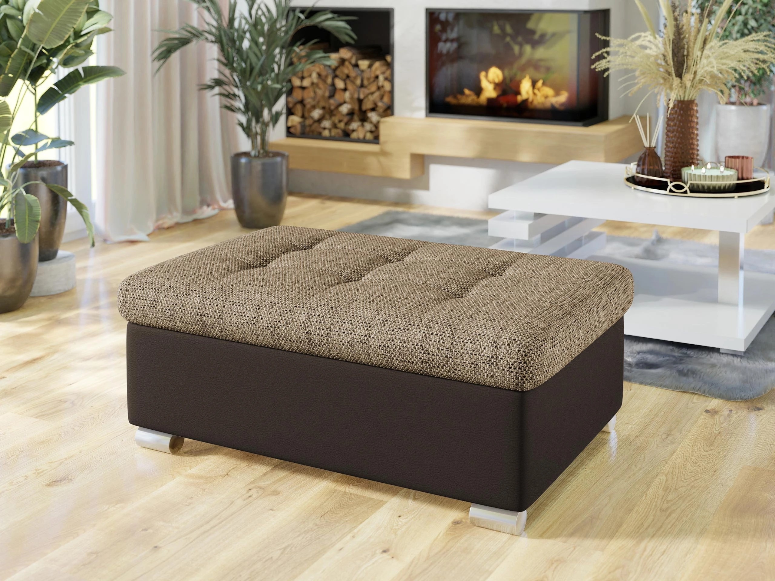 Tapacirana klupa Comfivo Gemma I (Soft 066 + Lawa 02)