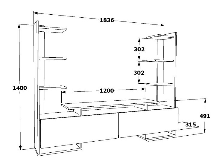 Set za dnevnu sobu Kailua 2769