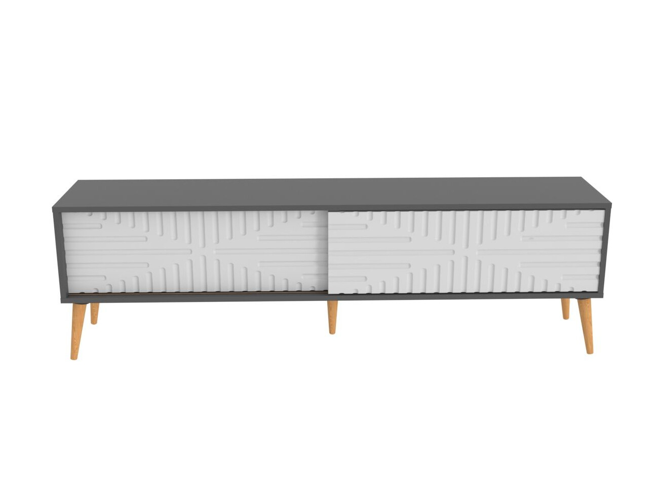 TV komoda Kailua 2771 (Belo + Antracit)