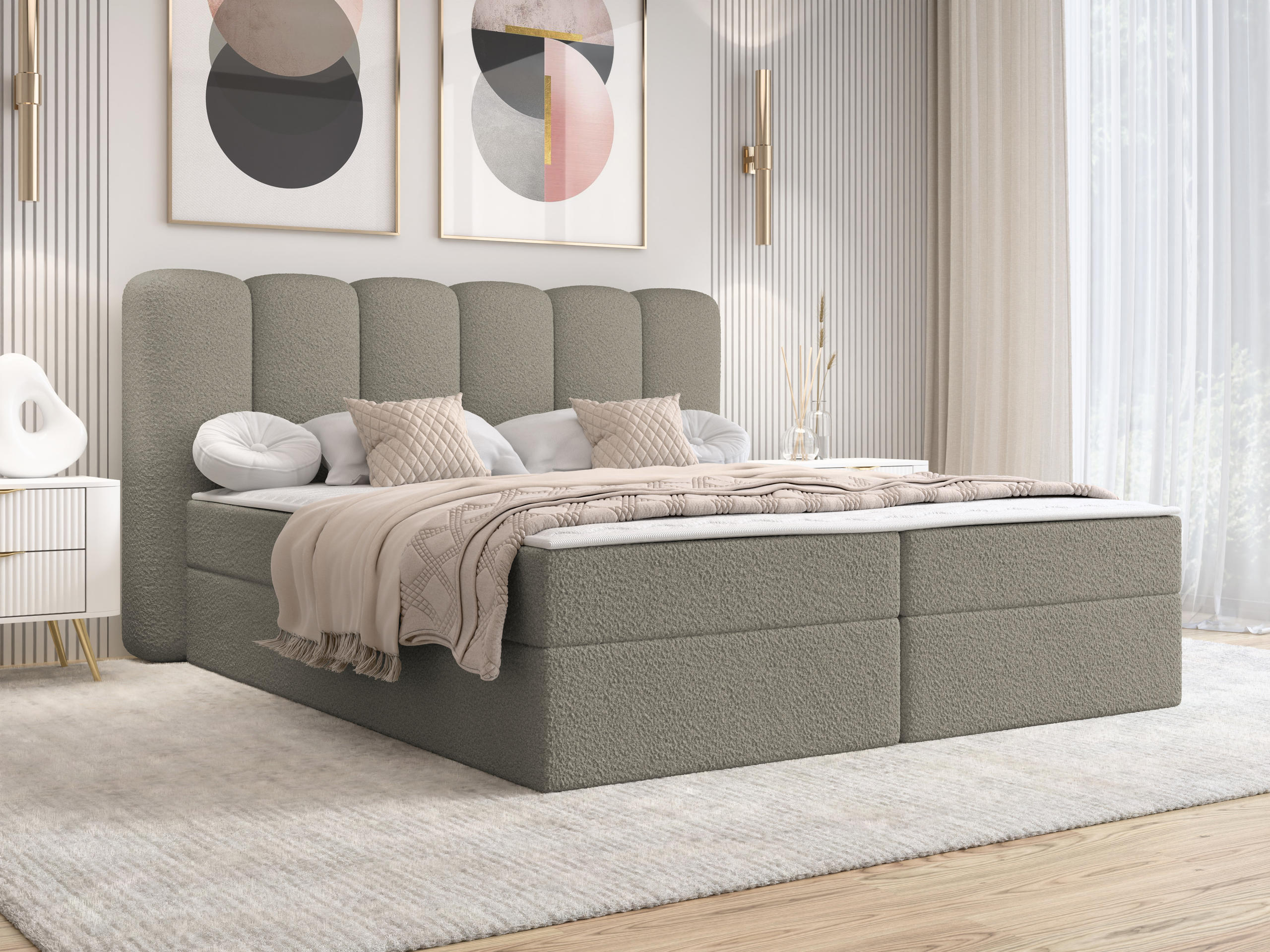 Boxspring krevet Stonecrest 112 (Lambi 03)