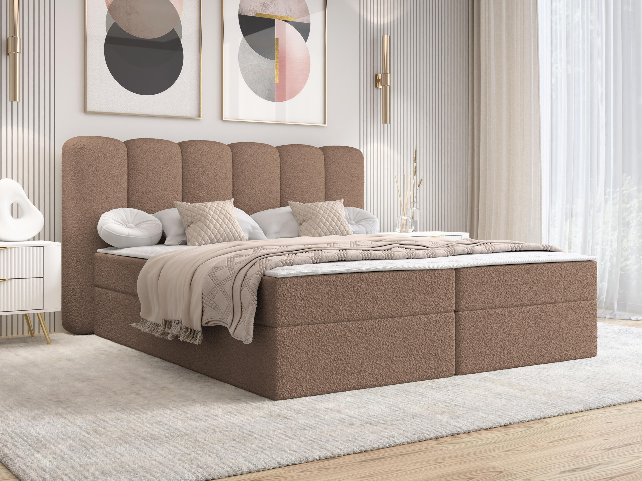Boxspring krevet Stonecrest 112 (Lambi 04)