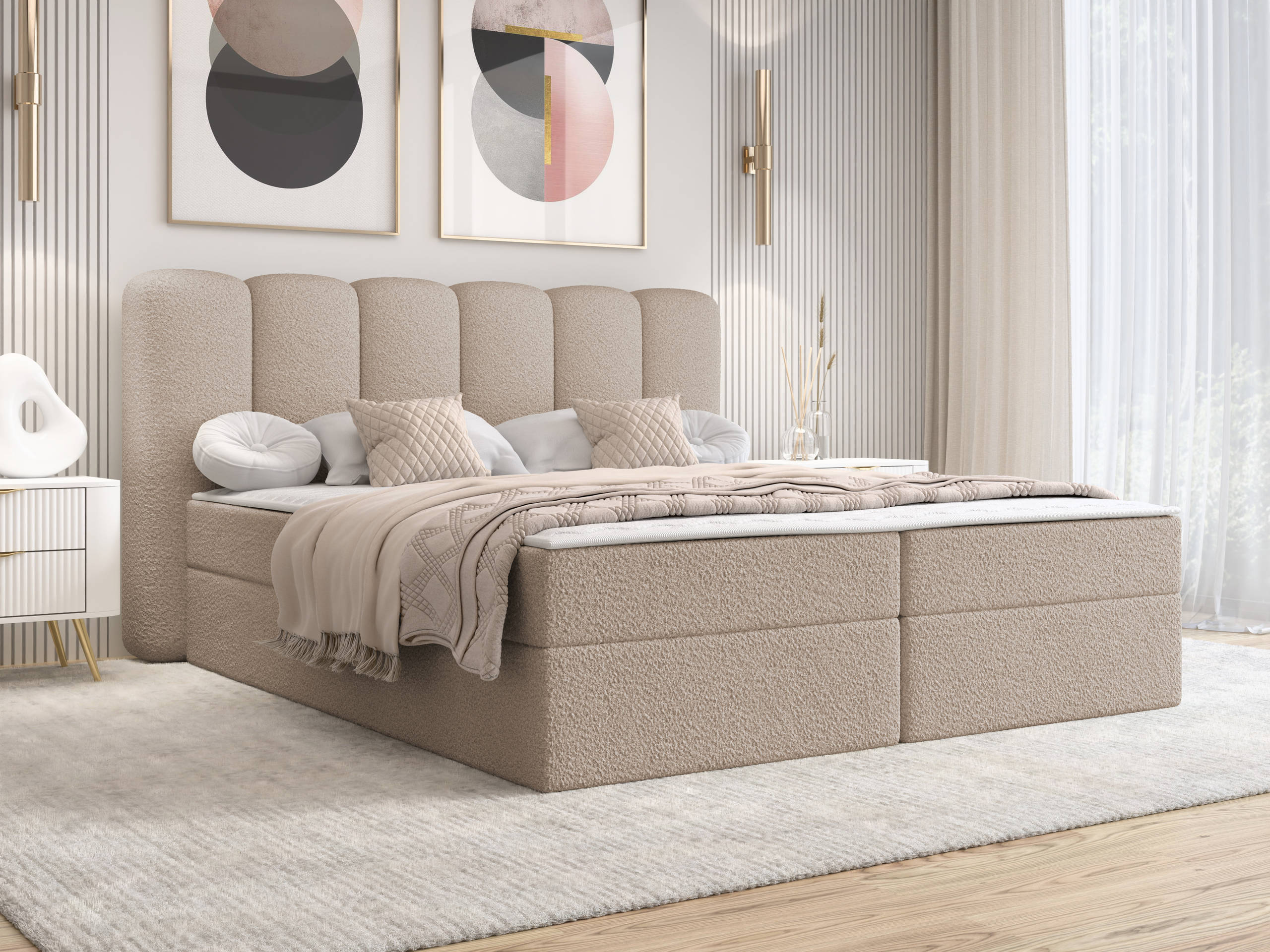 Boxspring krevet Stonecrest 112 (Lambi 06)
