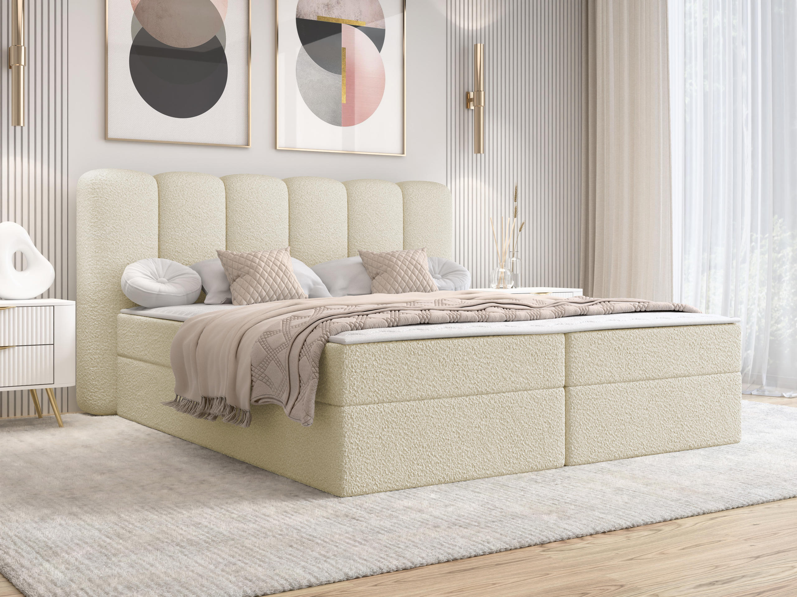 Boxspring krevet Stonecrest 112 (Lambi 08)