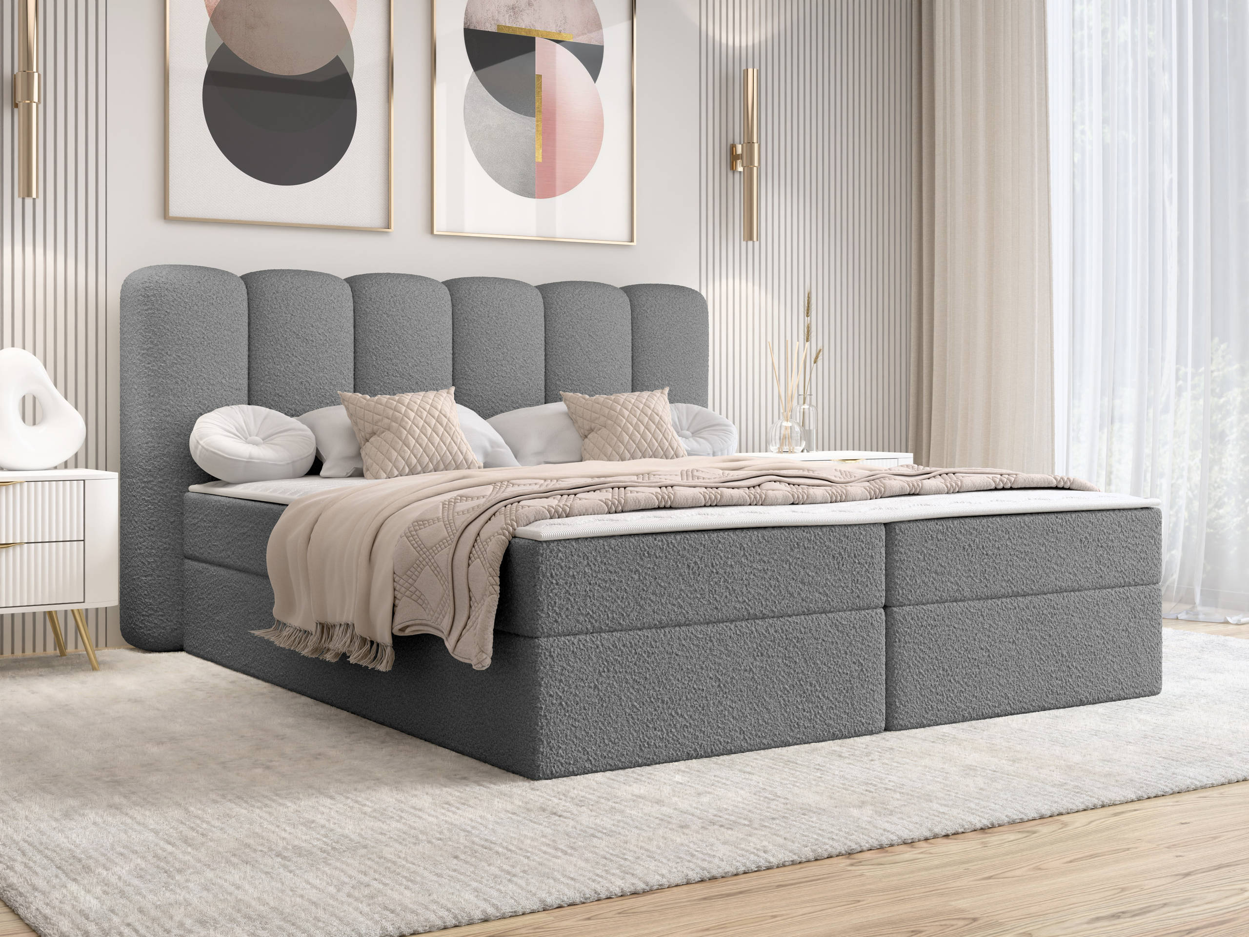 Boxspring krevet Stonecrest 112 (Lambi 12)