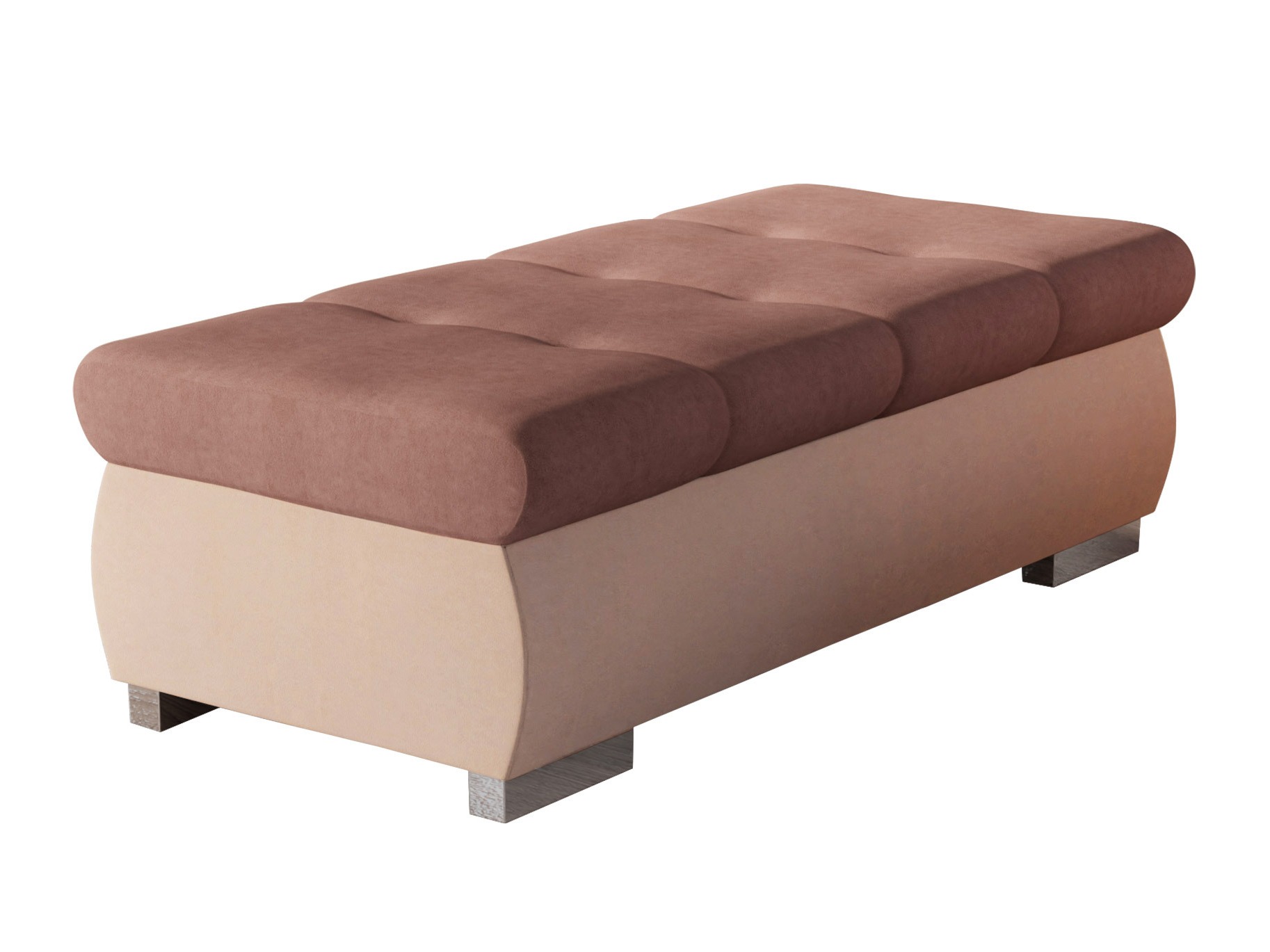 Tapacirana klupa Comfivo Nitor I (Uttario Velvet 2956 + Uttario Velvet 2955)