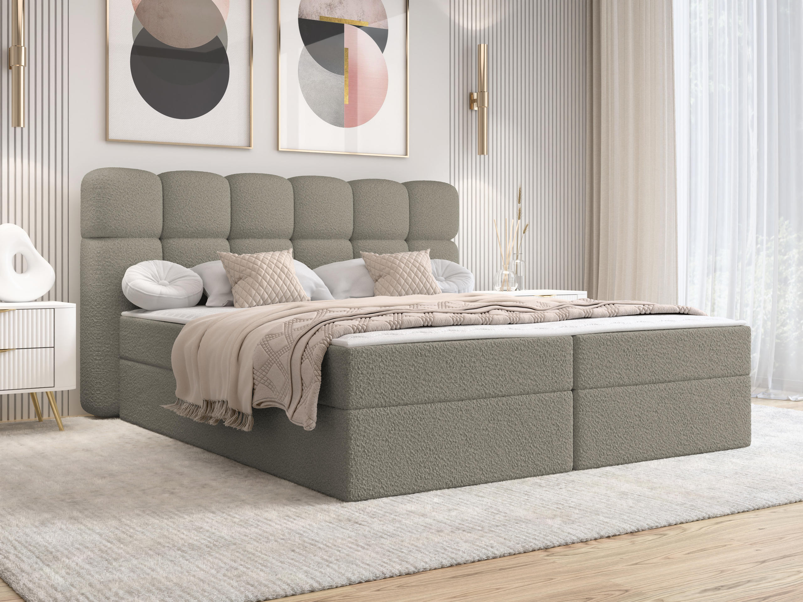 Boxspring krevet Stonecrest 113 (Lambi 03)
