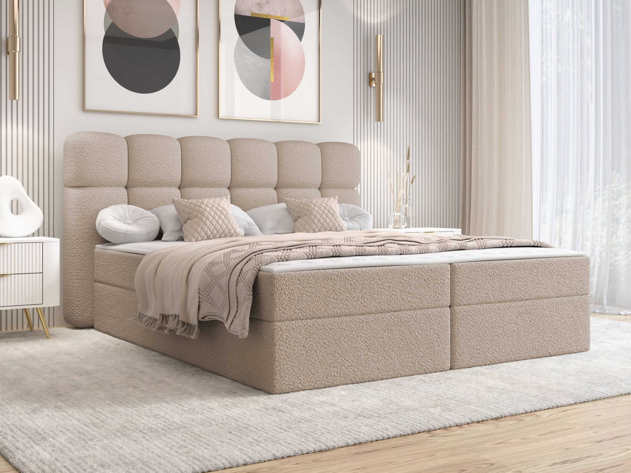 Boxspring krevet Stonecrest 113 (Lambi 06)