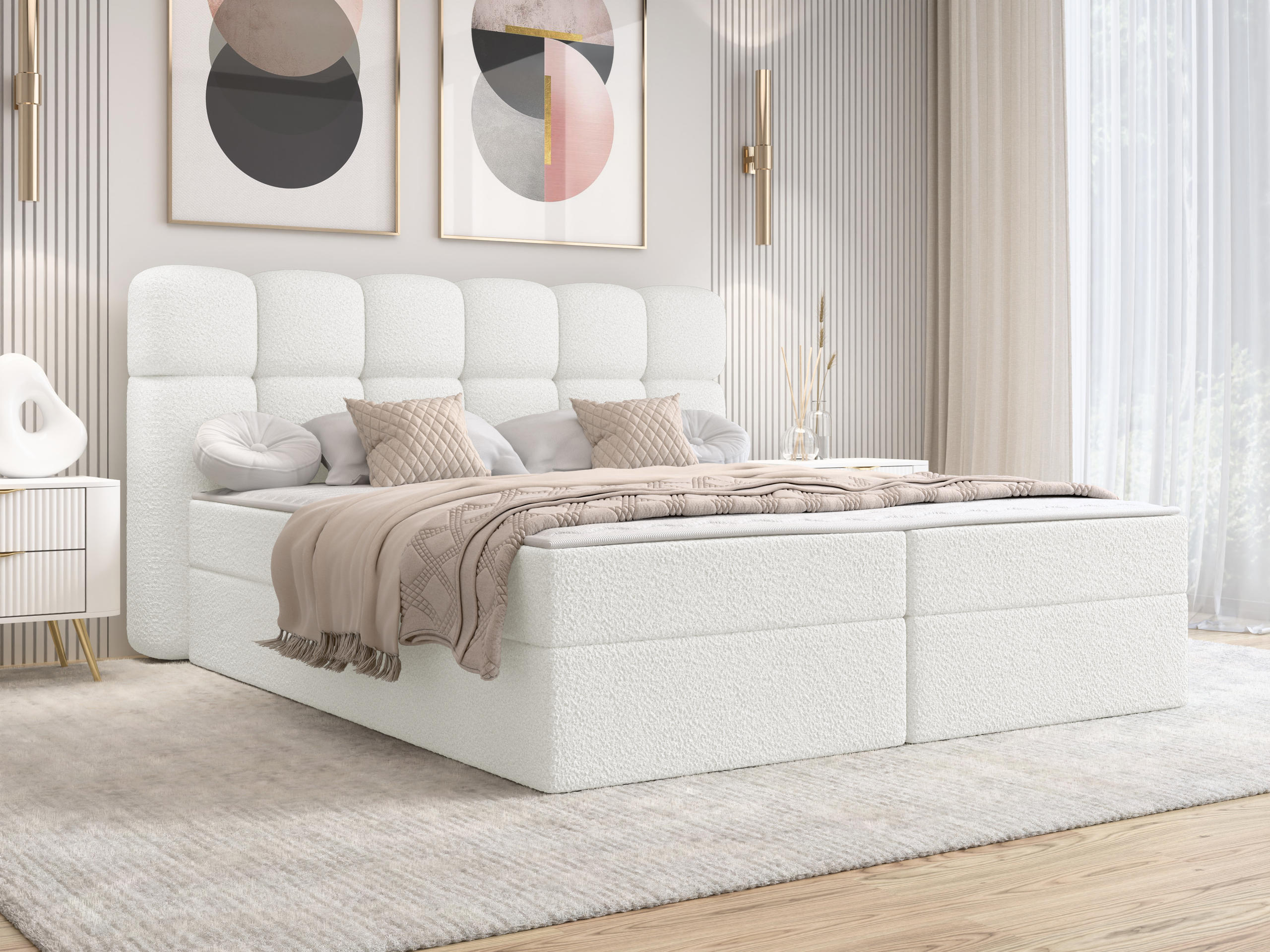 Boxspring krevet Stonecrest 113 (Lambi 07)
