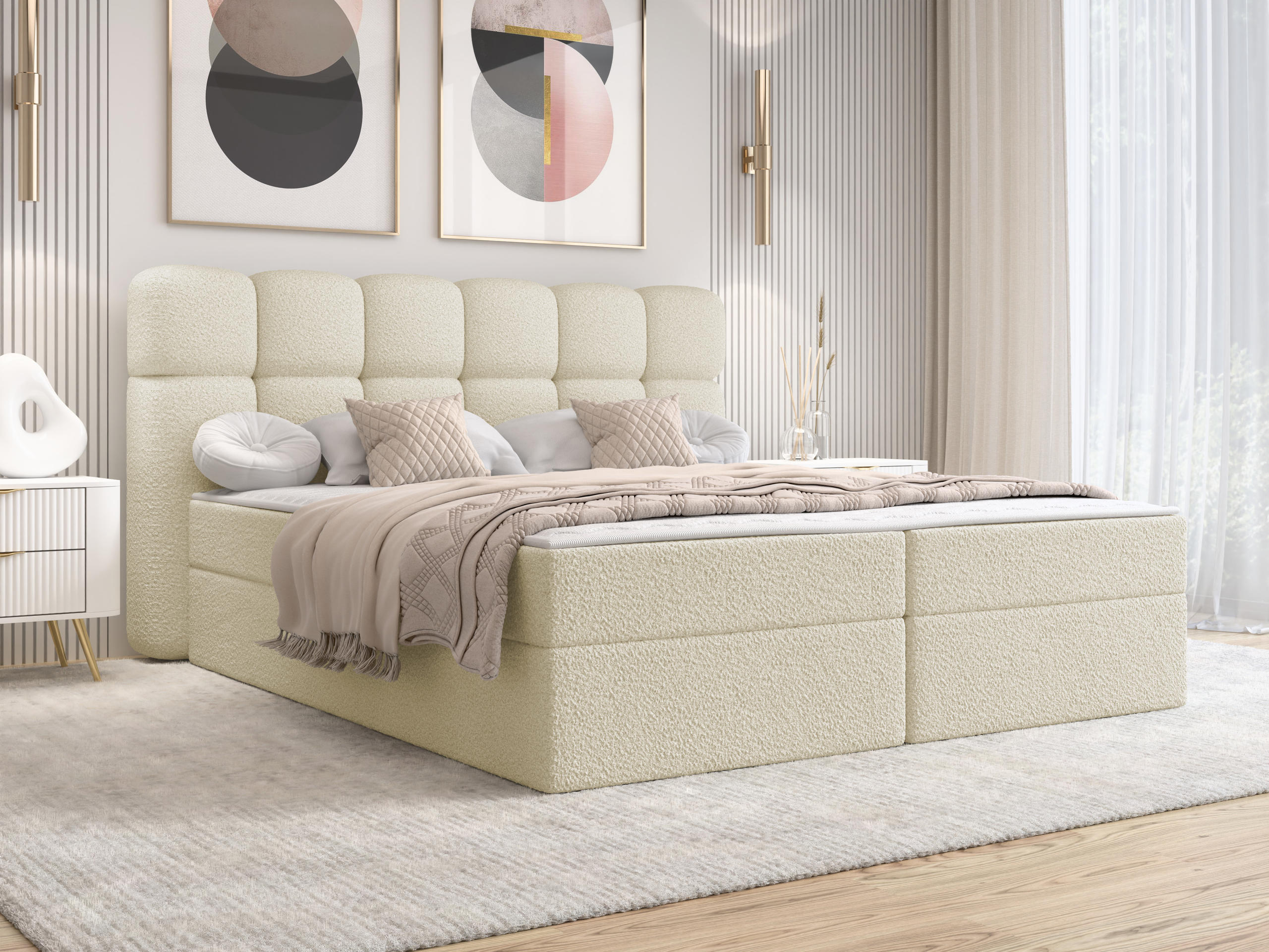 Boxspring krevet Stonecrest 113 (Lambi 08)