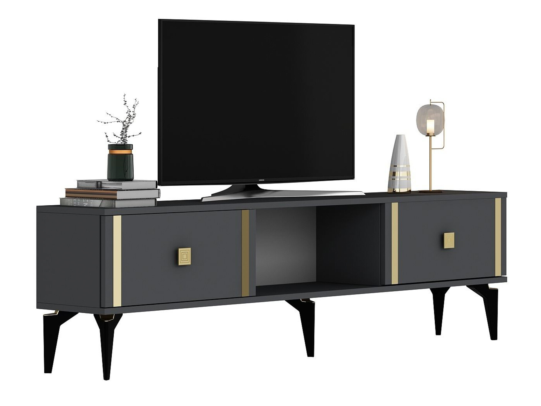 TV komoda Asheboro 205 (Antracit)