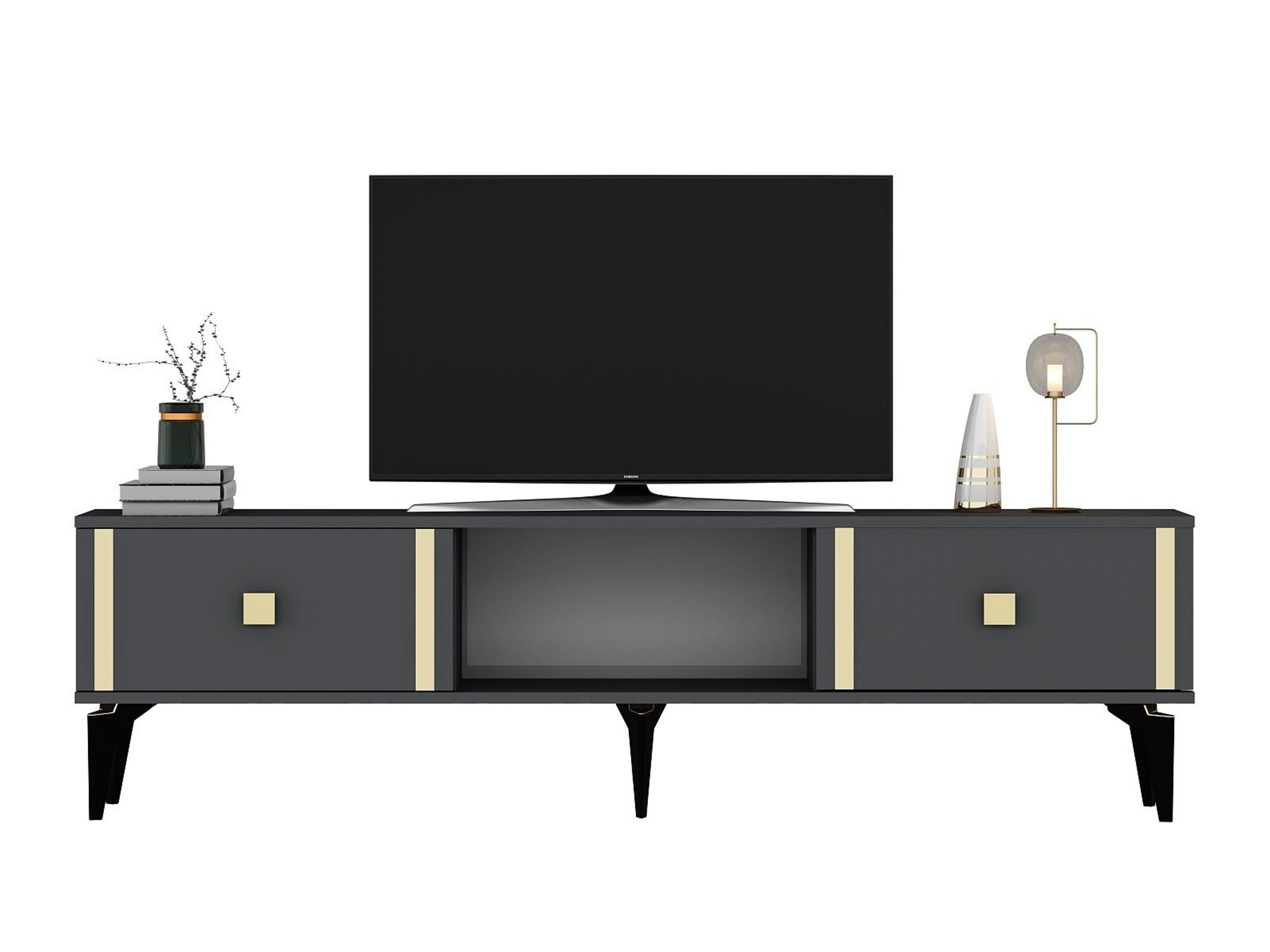 TV komoda Asheboro 205 (Antracit)
