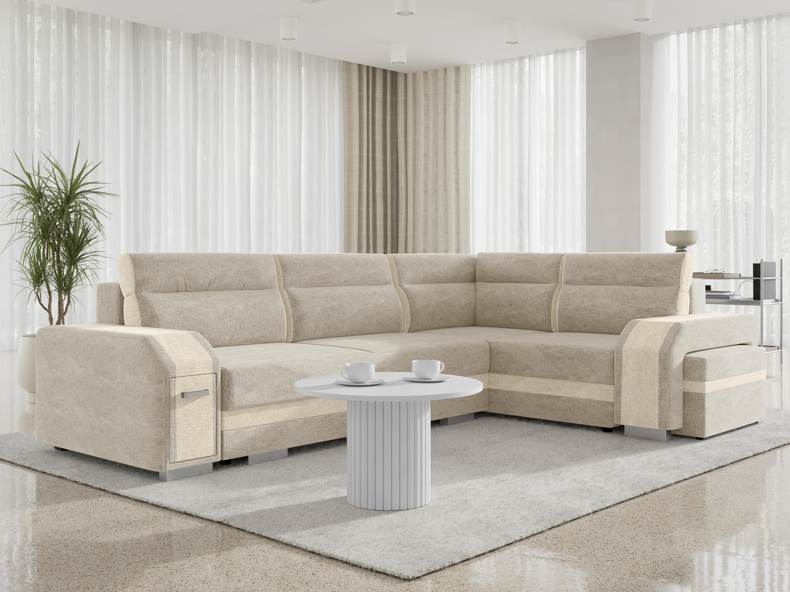 Ugaona garnitura Kingsport 117 (Nazar 225.02 + Nazar 225.01)
