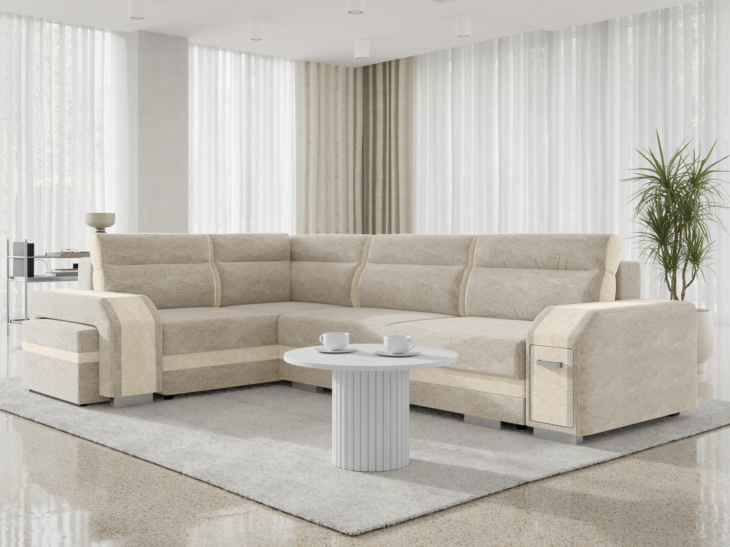 Ugaona garnitura Kingsport 117 (Nazar 225.02 + Nazar 225.01)
