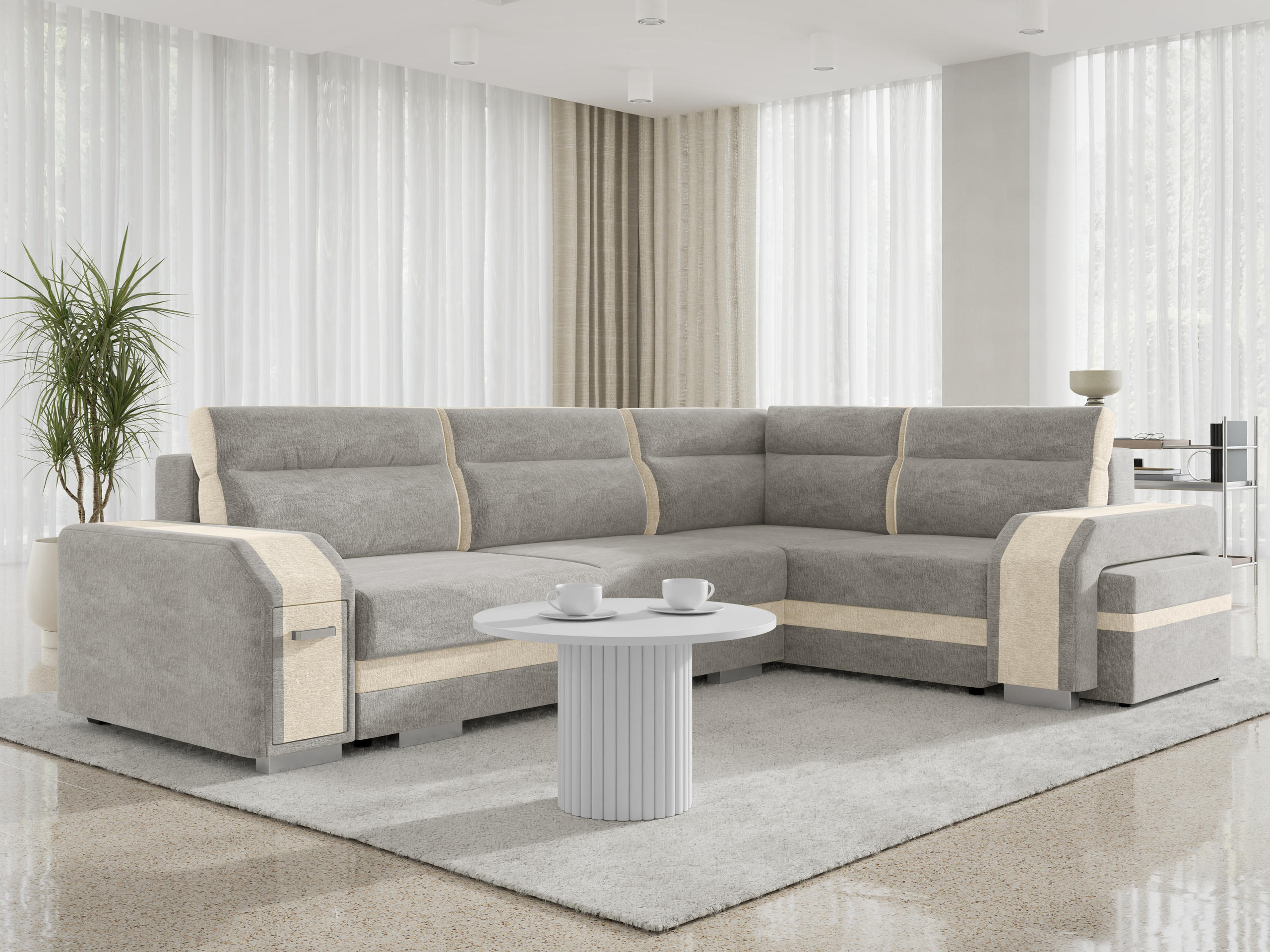Ugaona garnitura Kingsport 117 (Nazar 225.03 + Nazar 225.01)