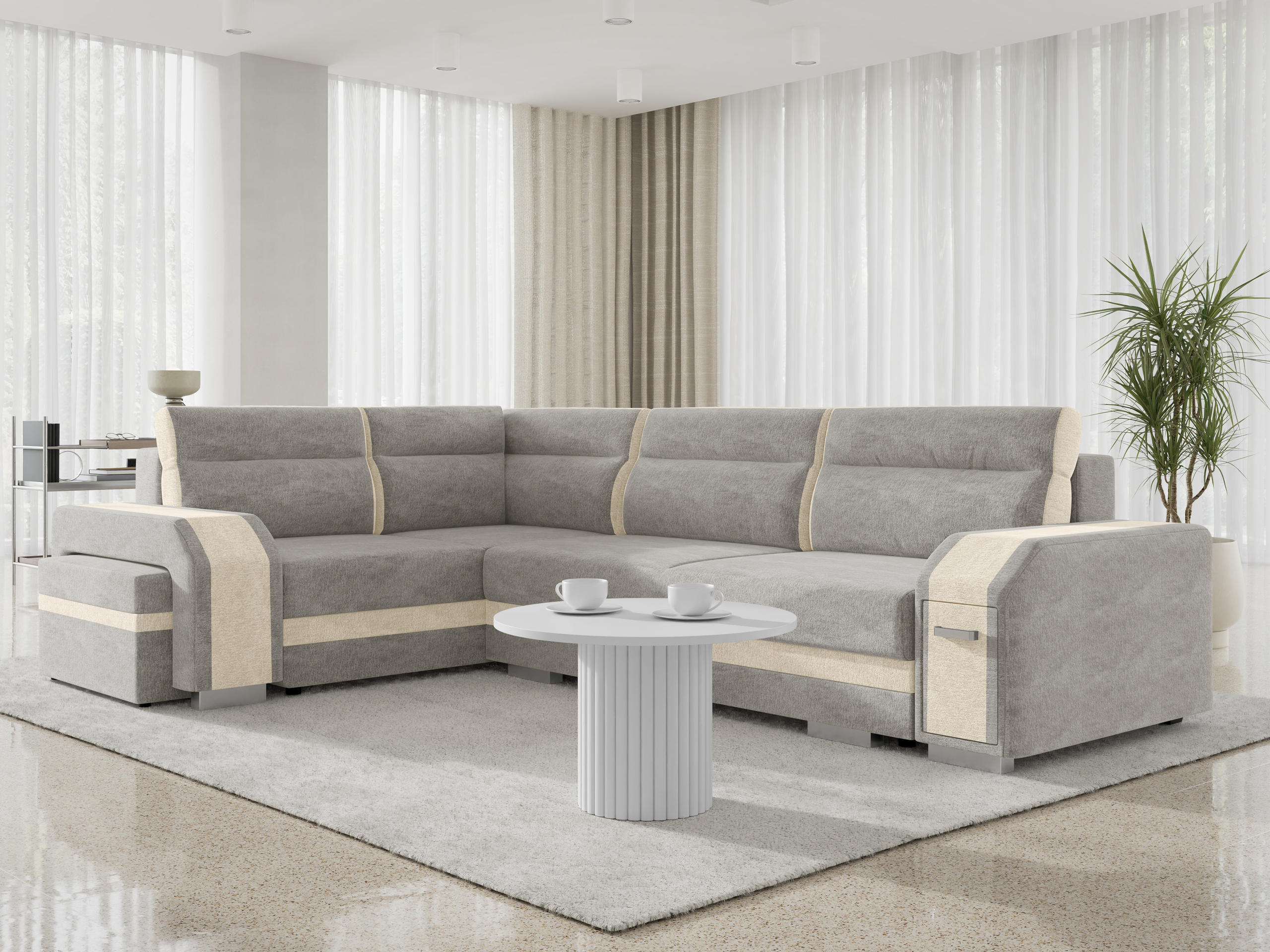 Ugaona garnitura Kingsport 117 (Nazar 225.03 + Nazar 225.01)
