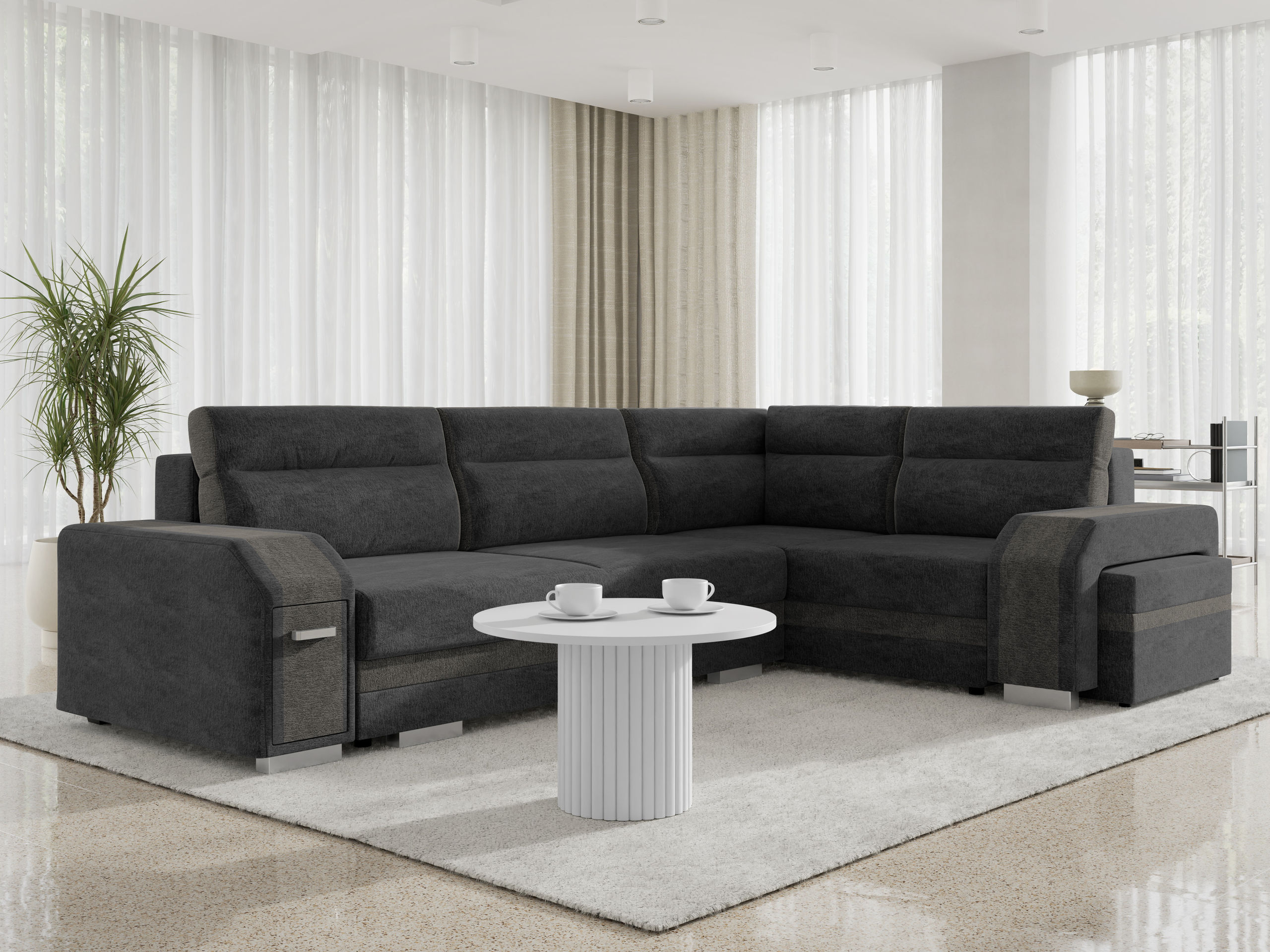 Ugaona garnitura Kingsport 117 (Nazar 225.07 + Nazar 225.06)