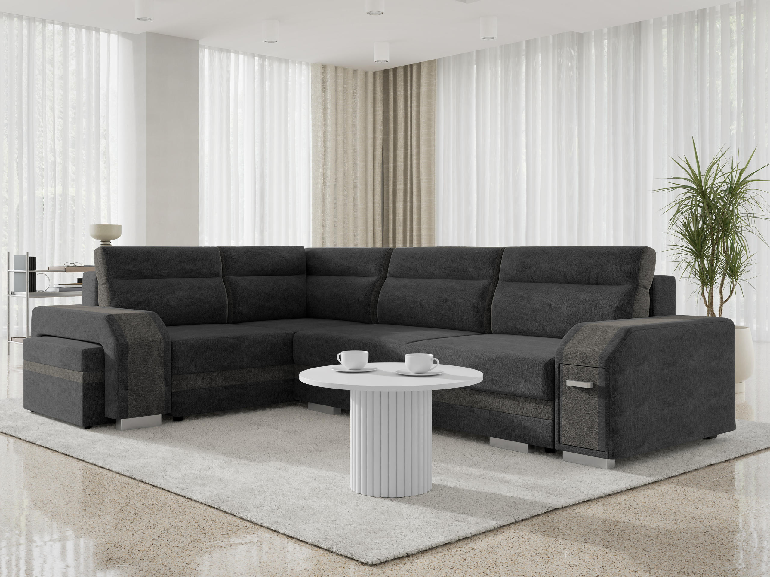 Ugaona garnitura Kingsport 117 (Nazar 225.07 + Nazar 225.06)