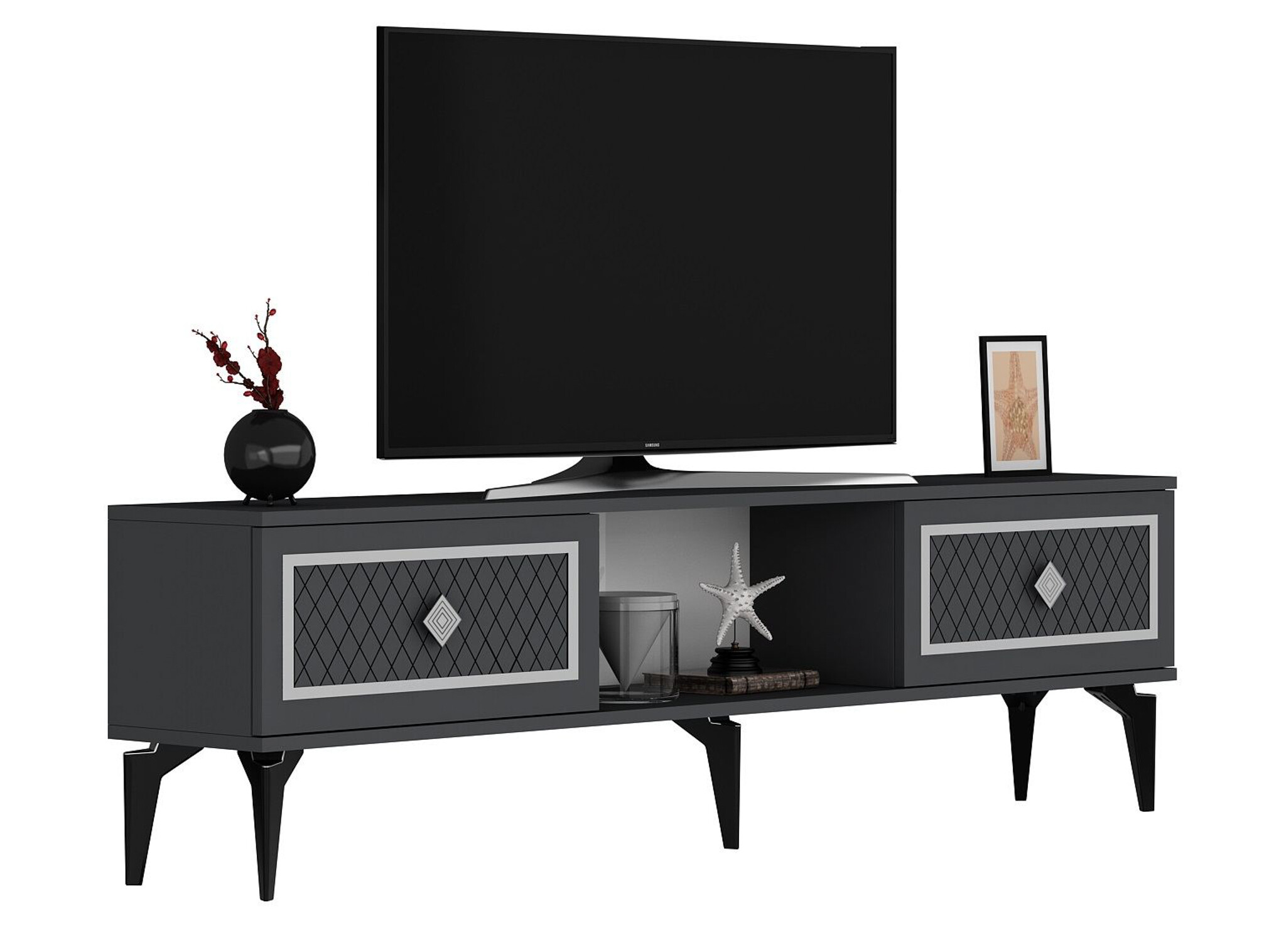 TV komoda Asheboro 204 (Antracit)