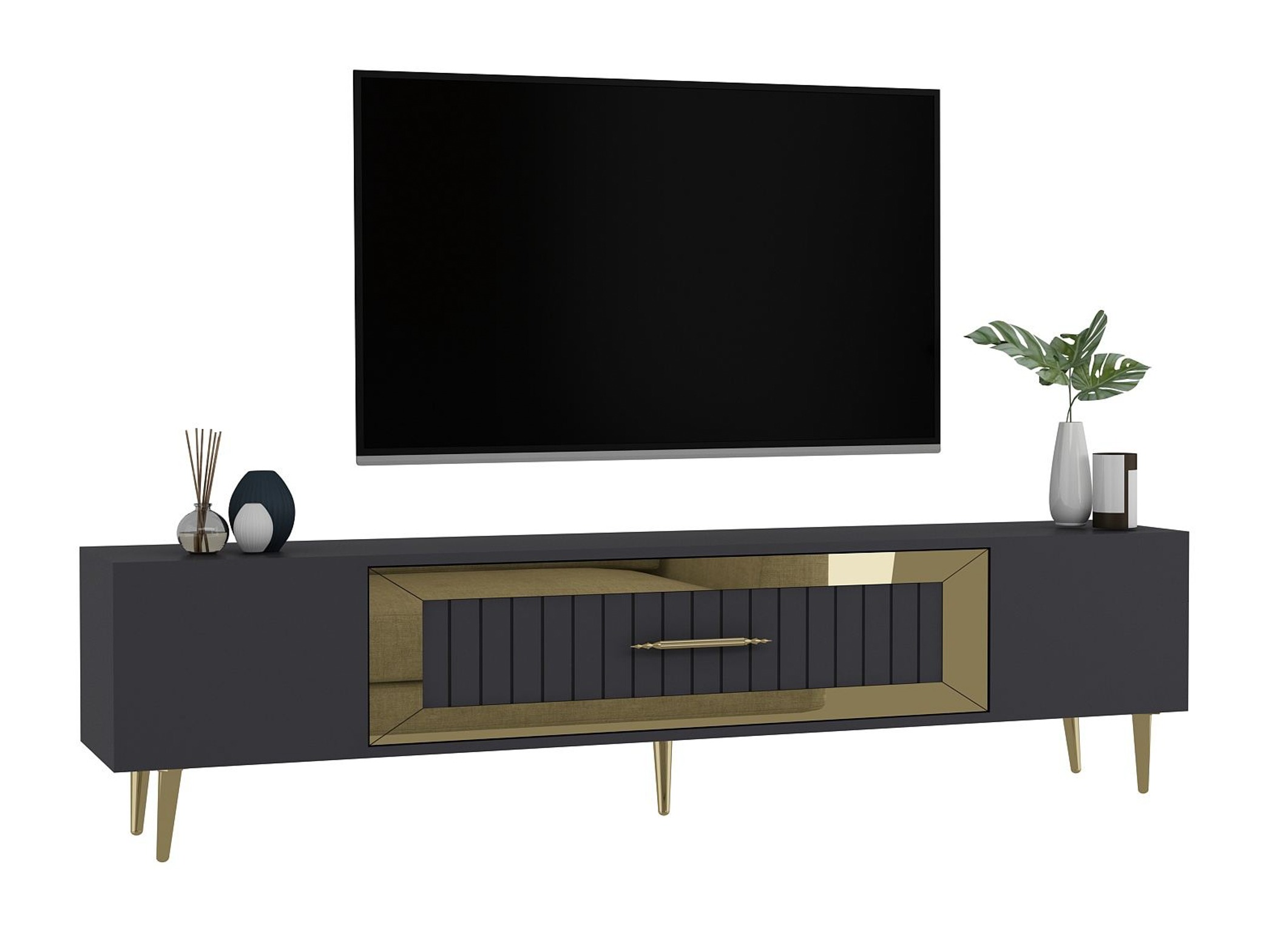 TV komoda Asheboro 208 (Antracit)