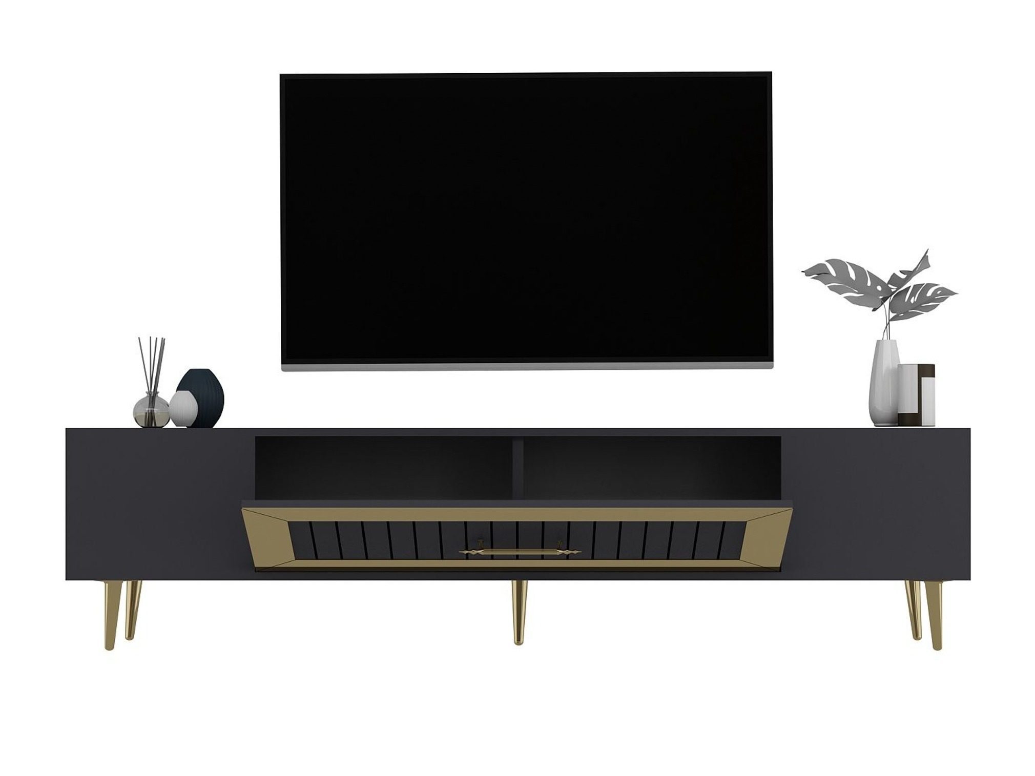 TV komoda Asheboro 208 (Antracit)
