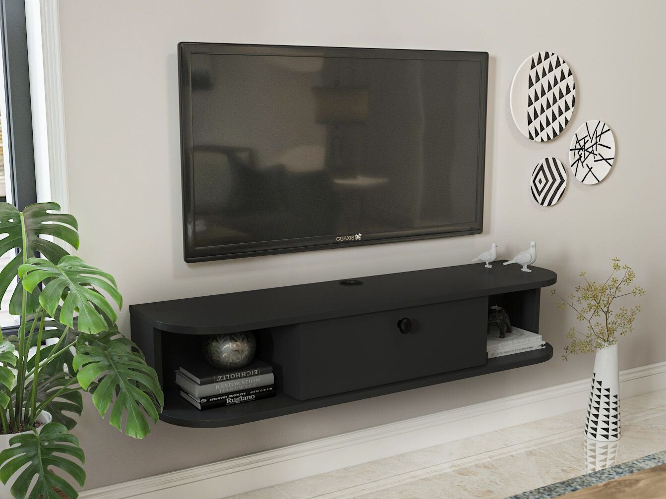 TV komoda Asheboro 212 (Antracit)