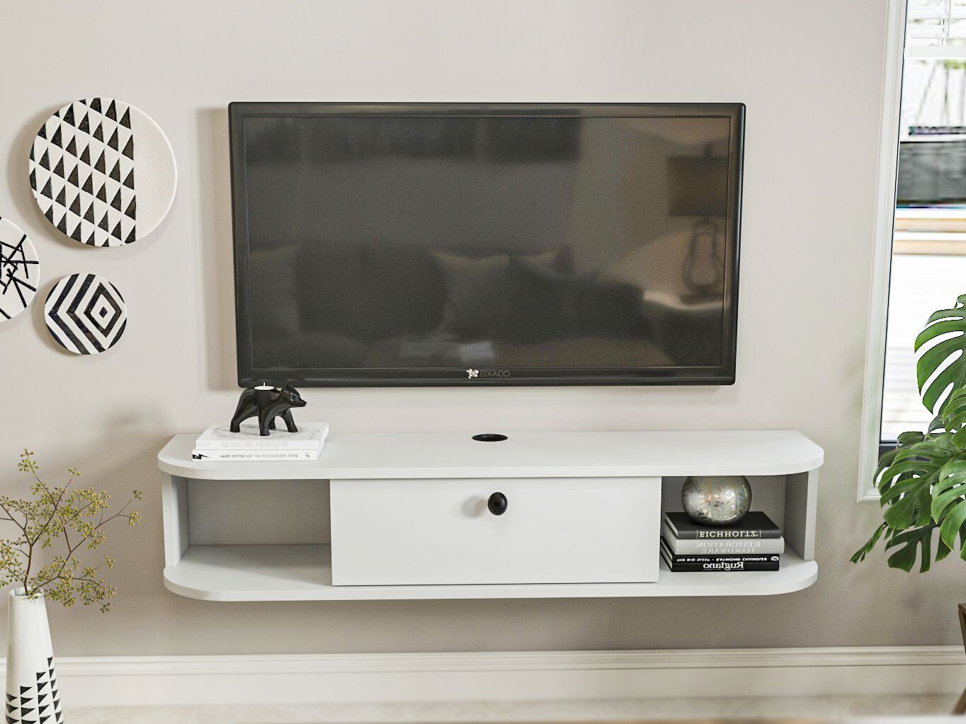 TV komoda Asheboro 212 (Belo)