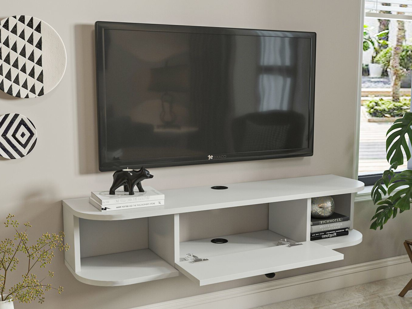 TV komoda Asheboro 212 (Belo)