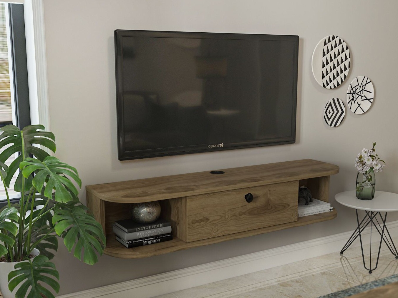 TV komoda Asheboro 212 (Svetli javor)