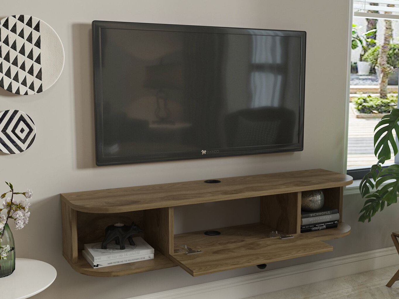 TV komoda Asheboro 212 (Svetli javor)
