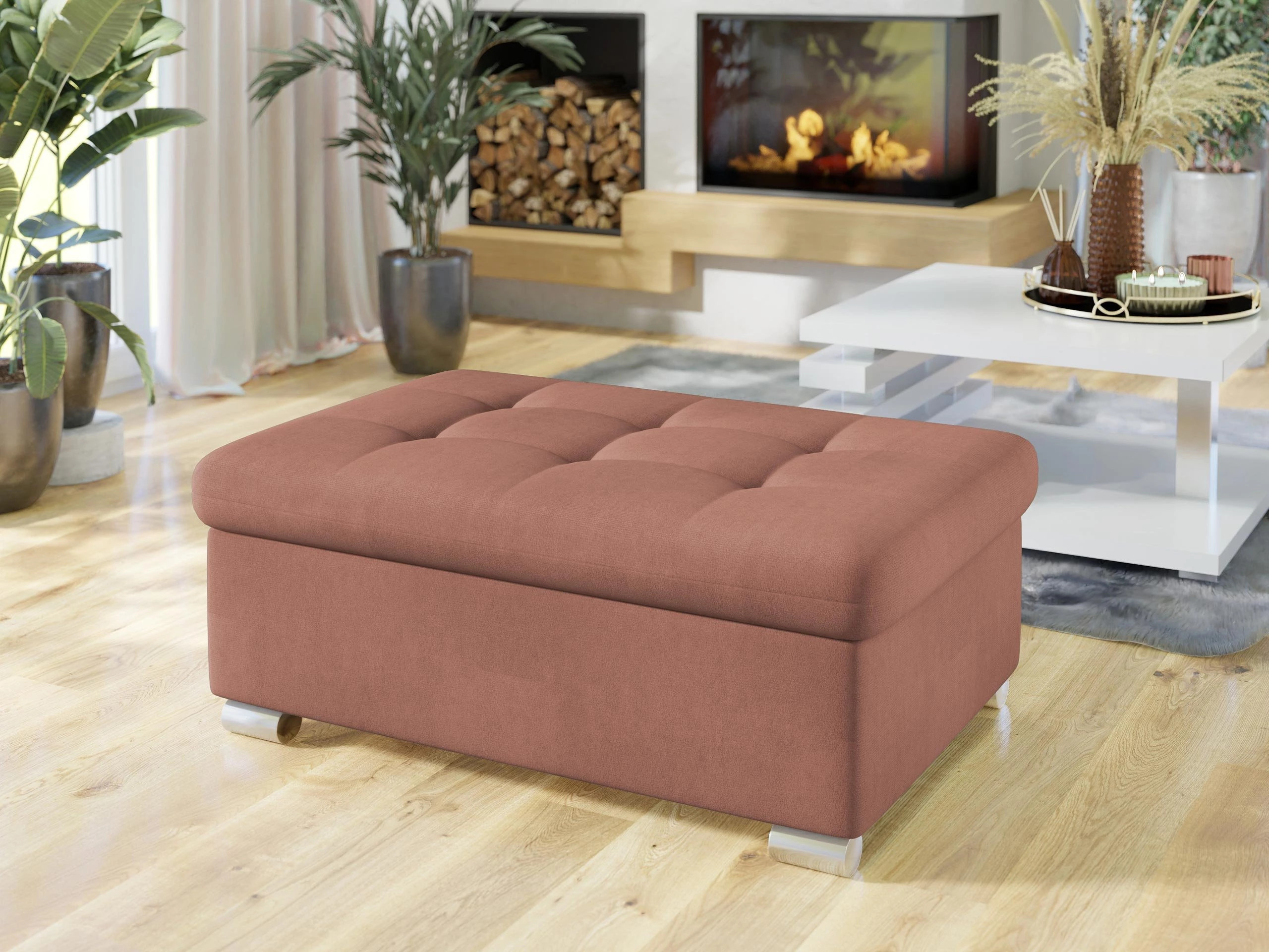 Tapacirana klupa Comfivo Gemma I (Uttario Velvet 2955)