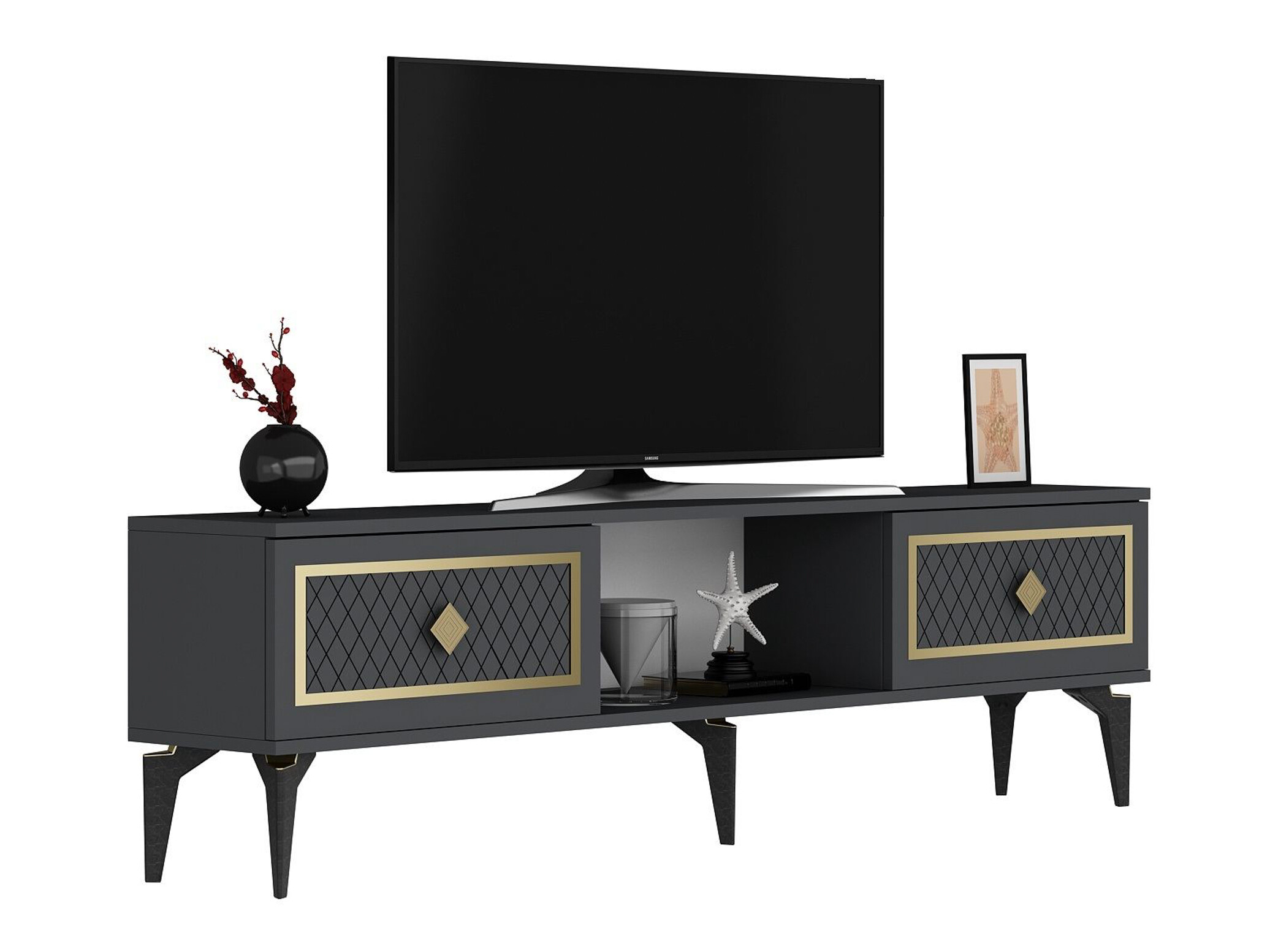 TV komoda Asheboro 204 (Antracit)