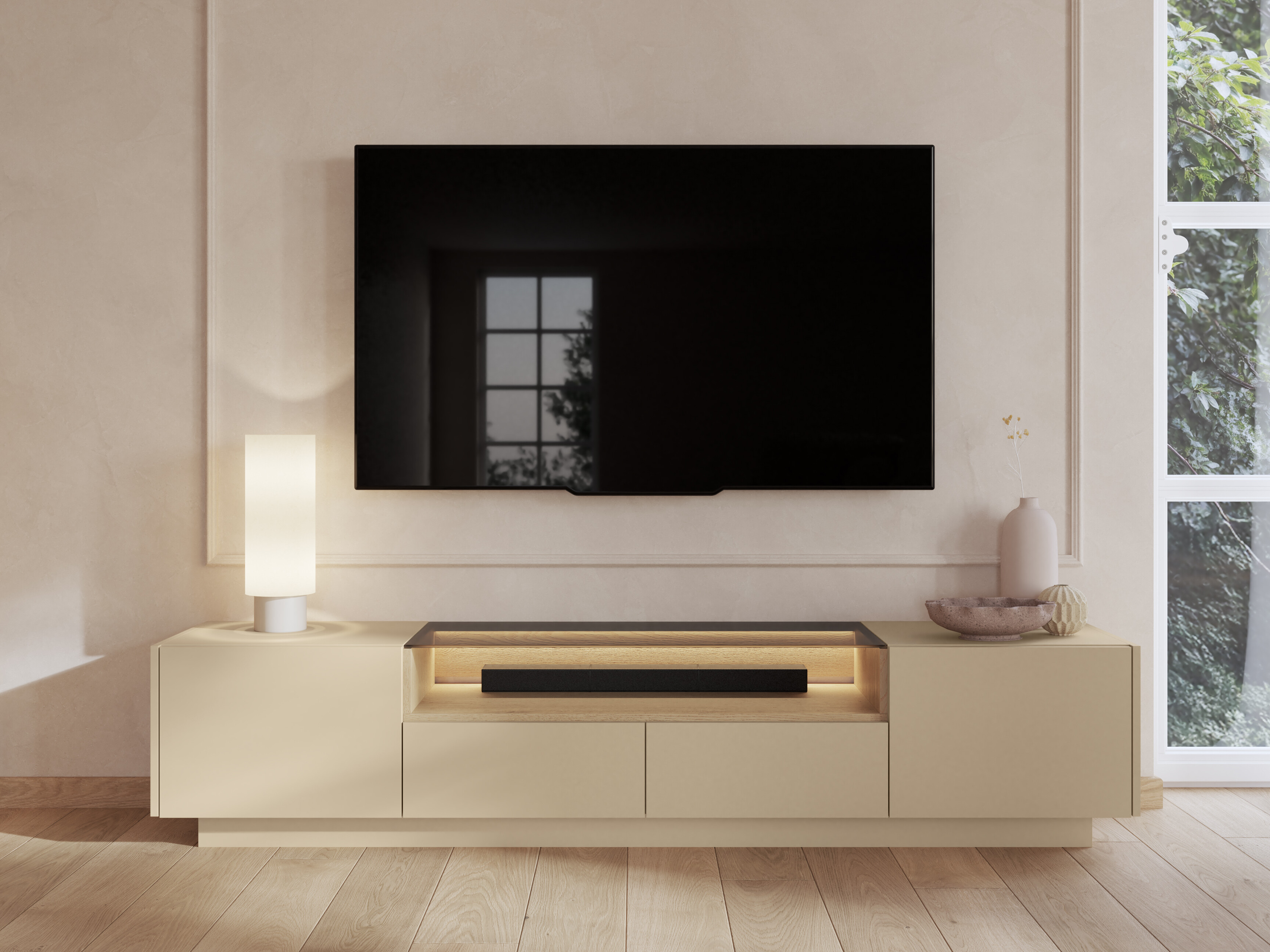TV komoda Salmeli 101 (Kapućino)