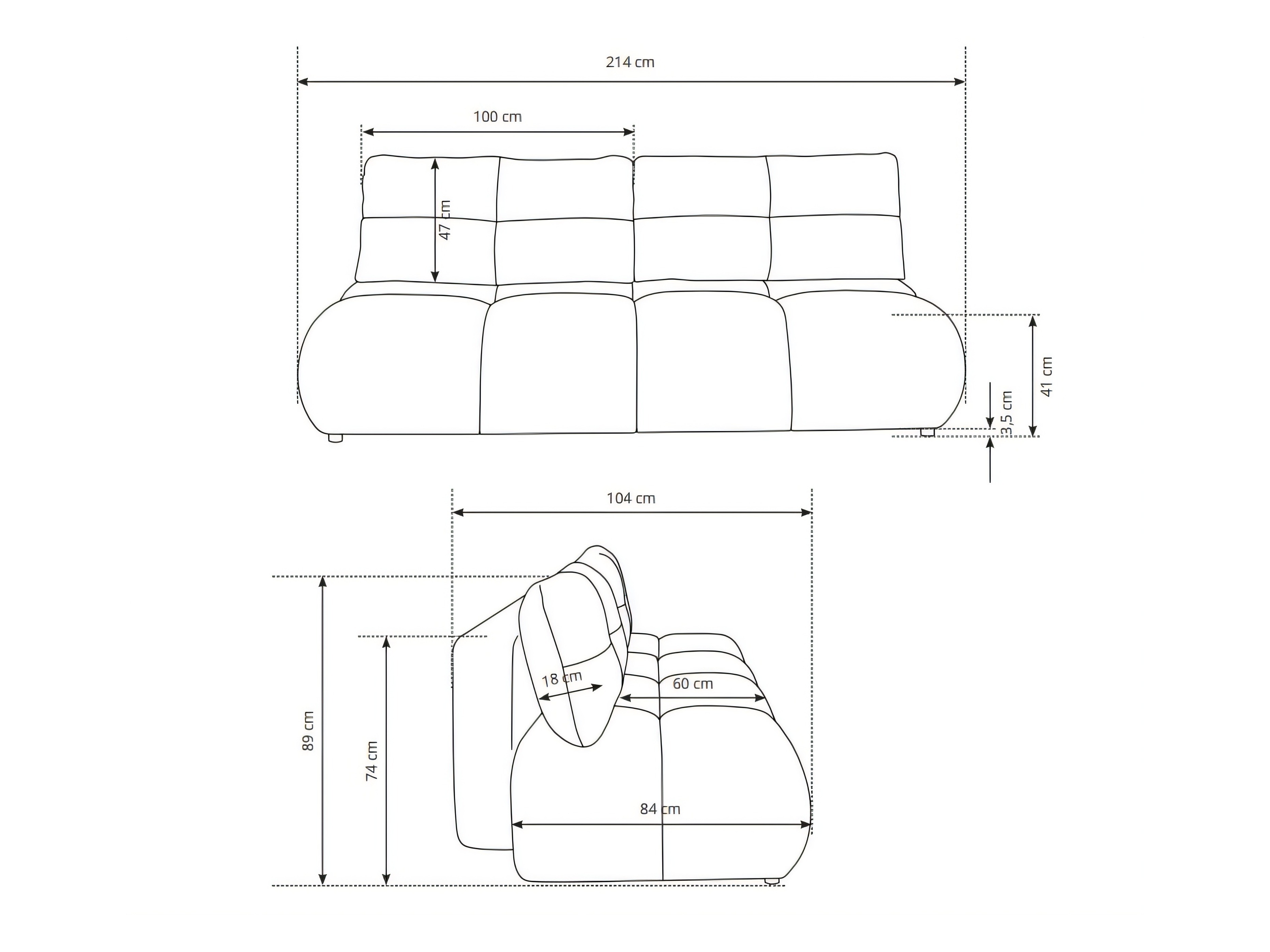 Sofa na razvlačenje Kingston 205 (Now or never 03)
