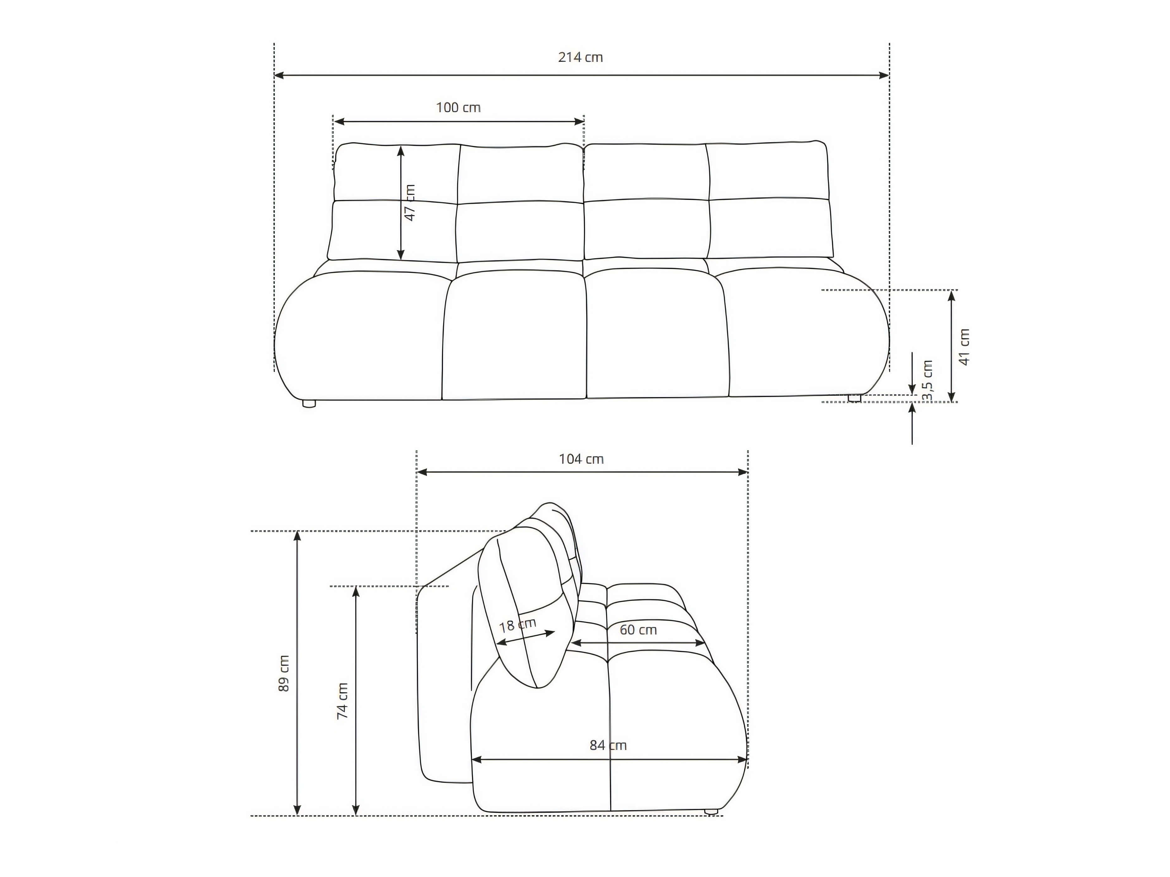 Sofa na razvlačenje Kingston 205 (Now or never 38)