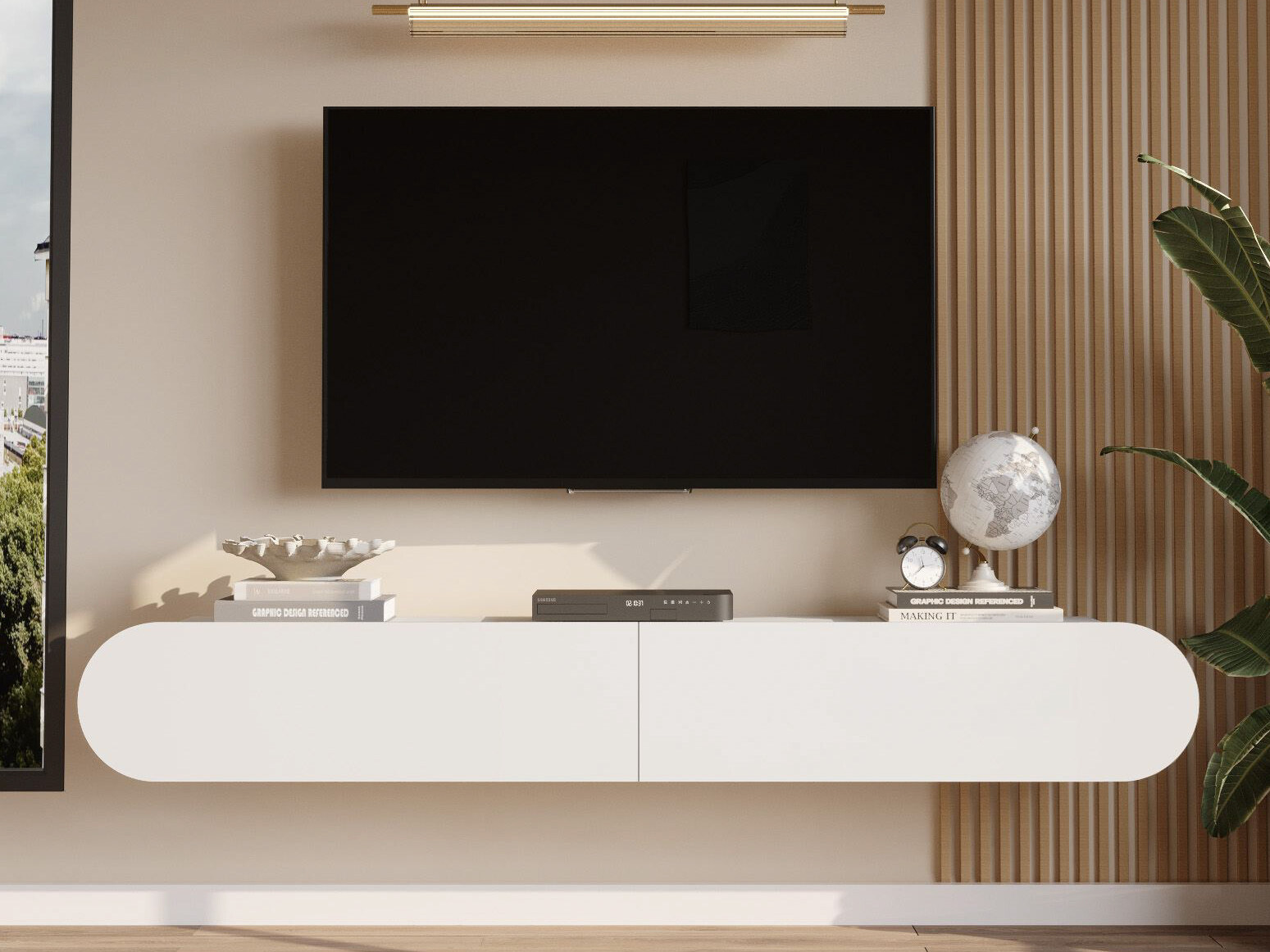 TV komoda Kailua 2789 (Belo)