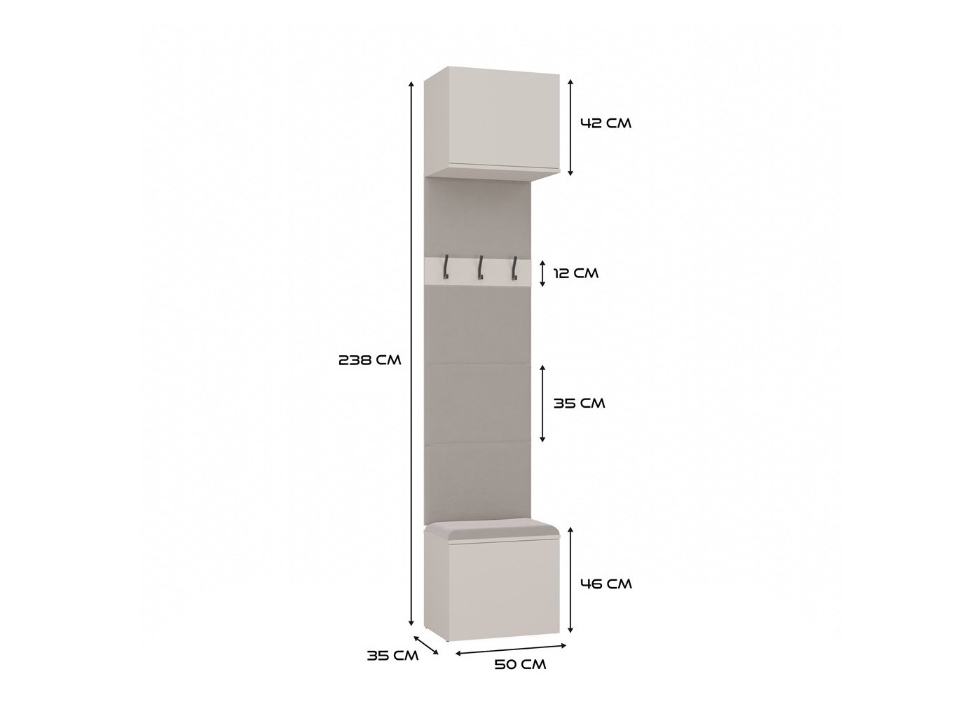 Set za hodnik Mandeville 302