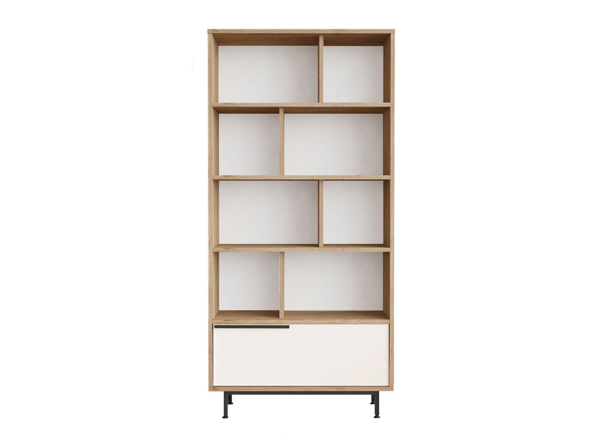 Polica Fertore 100 (Hrast + Belo)