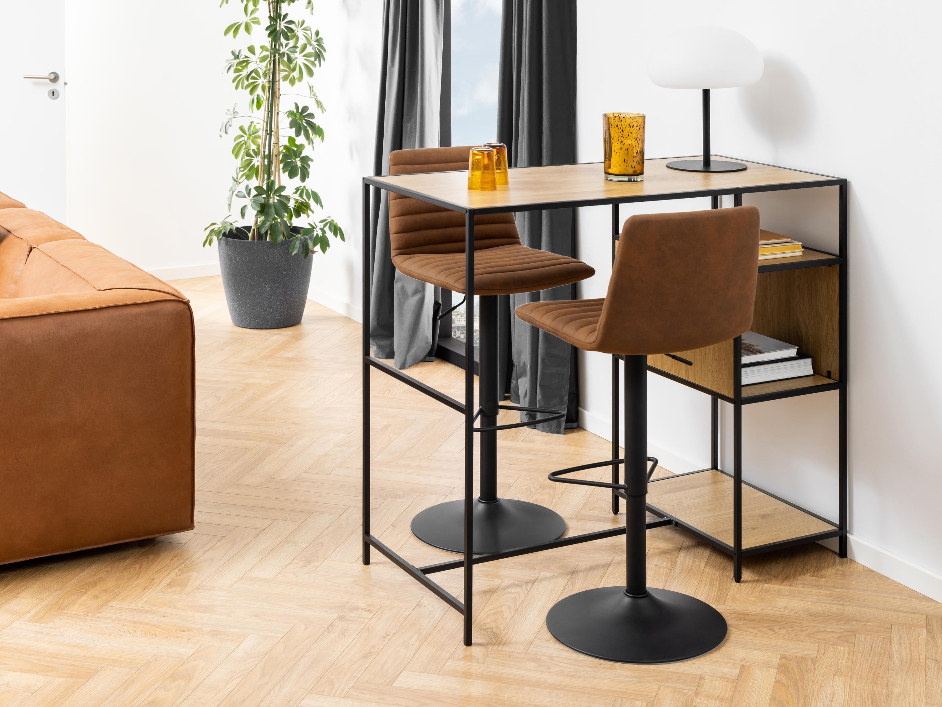 Pult stolica Norsica 501 (Smeđa + Crno)