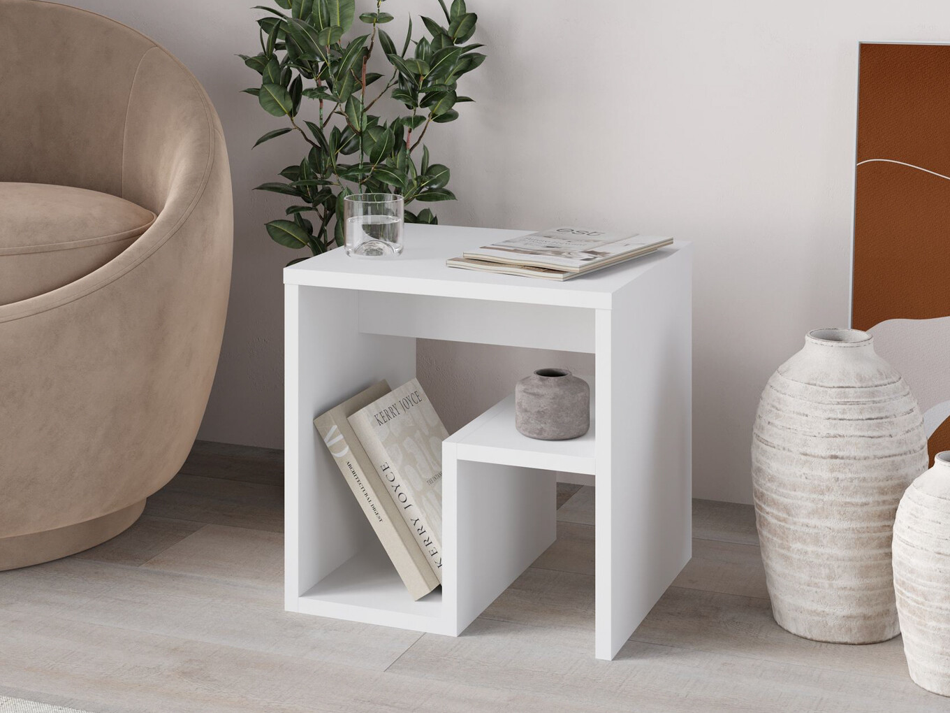 Pomoćni stočići Kailua 2807 (Belo)