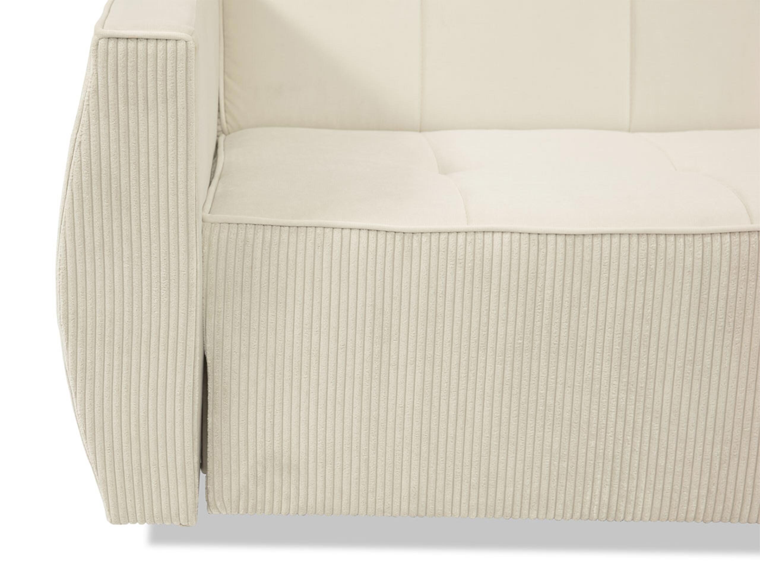 Sofa na razvlačenje Edinburg 107 (Poso 100 + Paros 01)